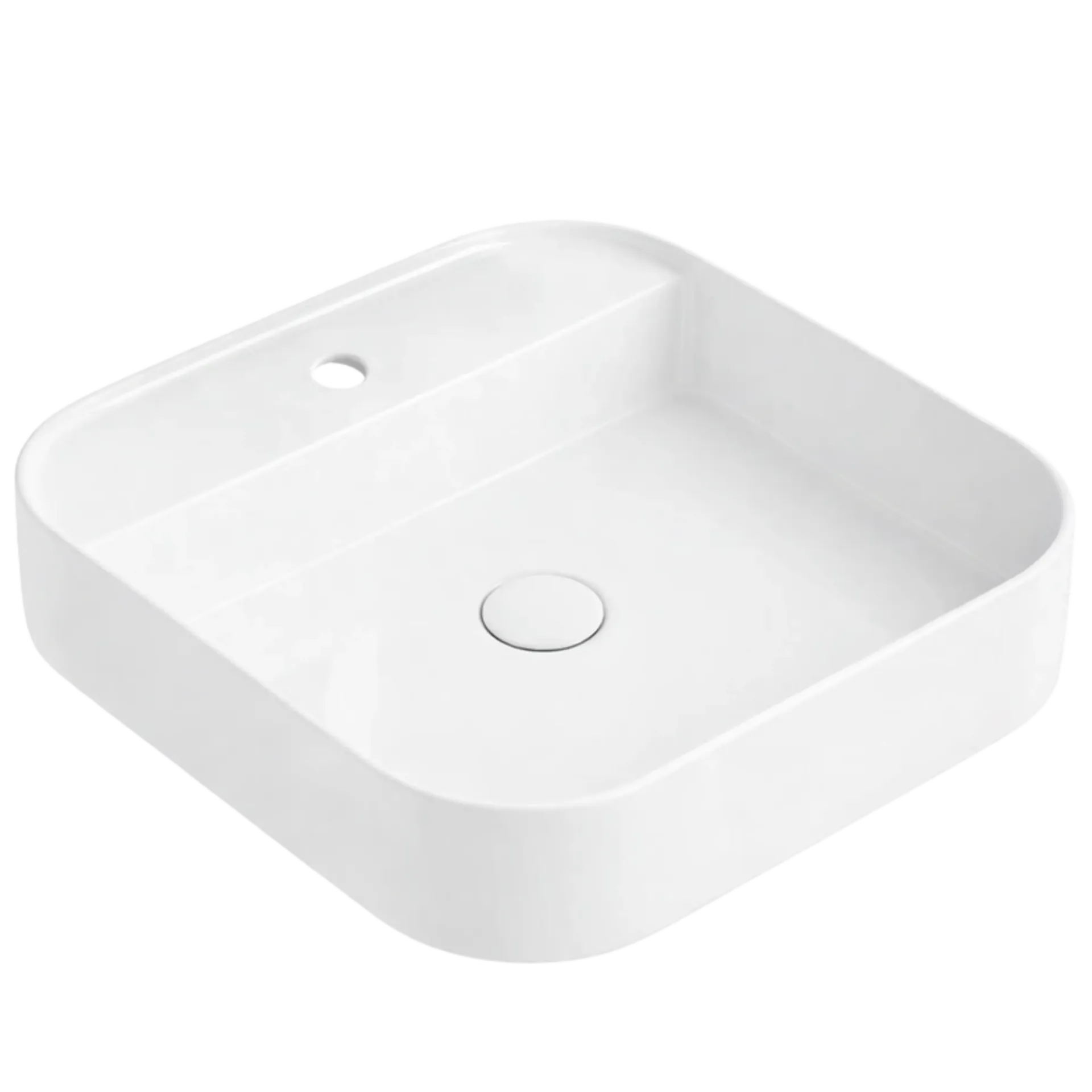 LAVAMANOS CUADRADO 45CM BLANCO UNIQUE