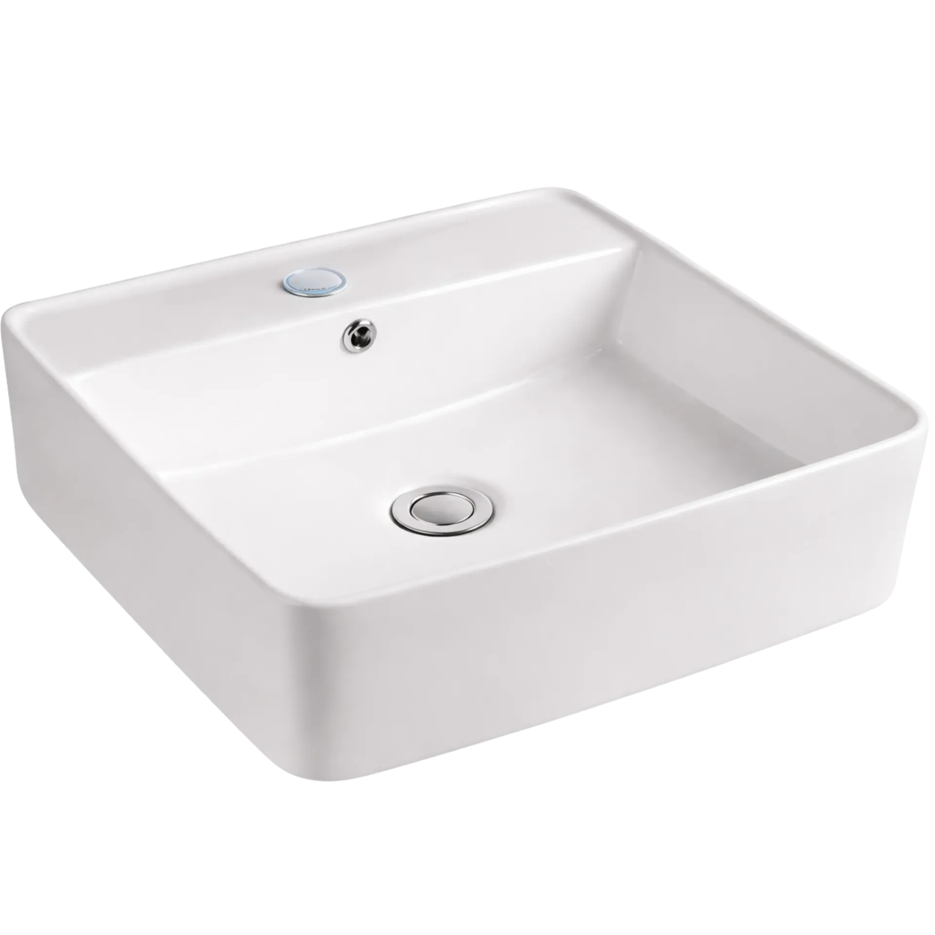 LAVAMANOS CUADRADO 41CM BLANCO UNIQUE