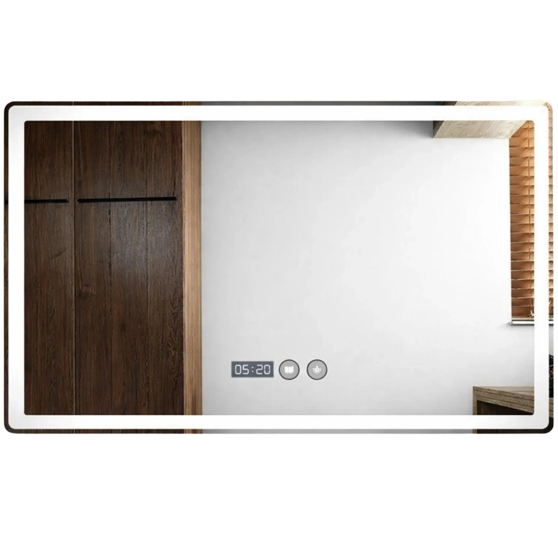 ESPEJO LED MADRID 80X70CM THAI