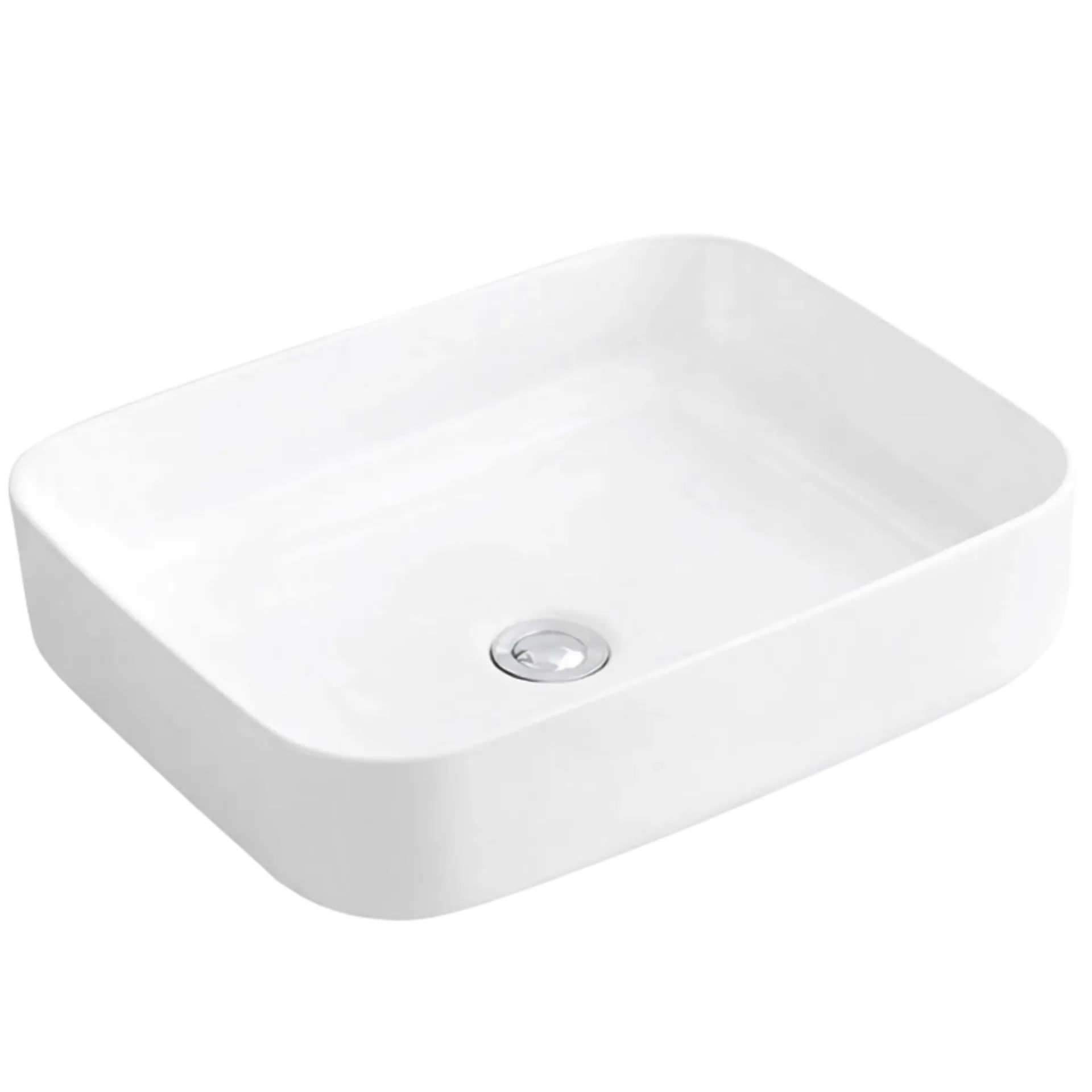 LAVAMANOS RECTANGULAR 45CM BLANCO UNIQUE