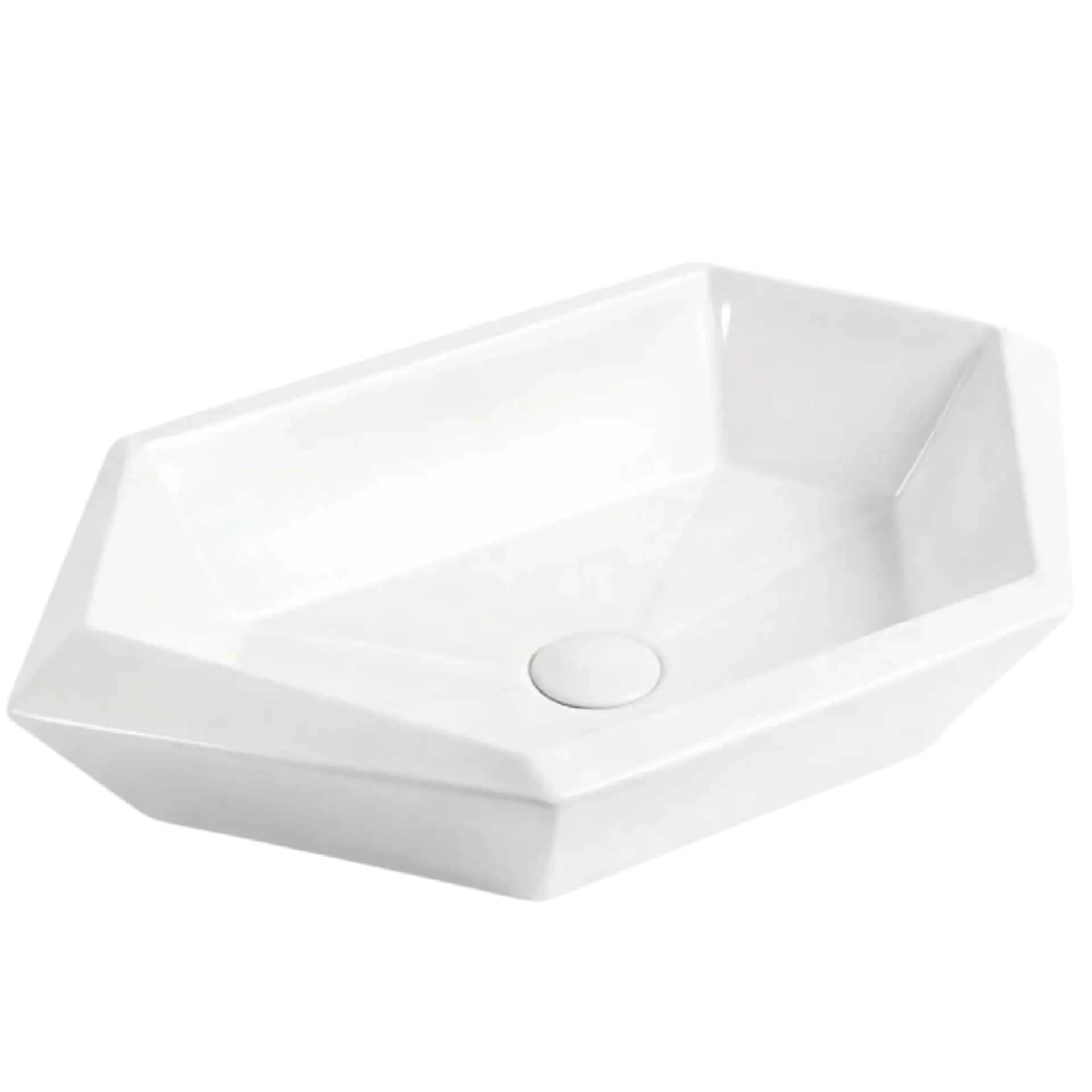 LAVAMANOS HEXAGONAL BLANCO UNIQUE