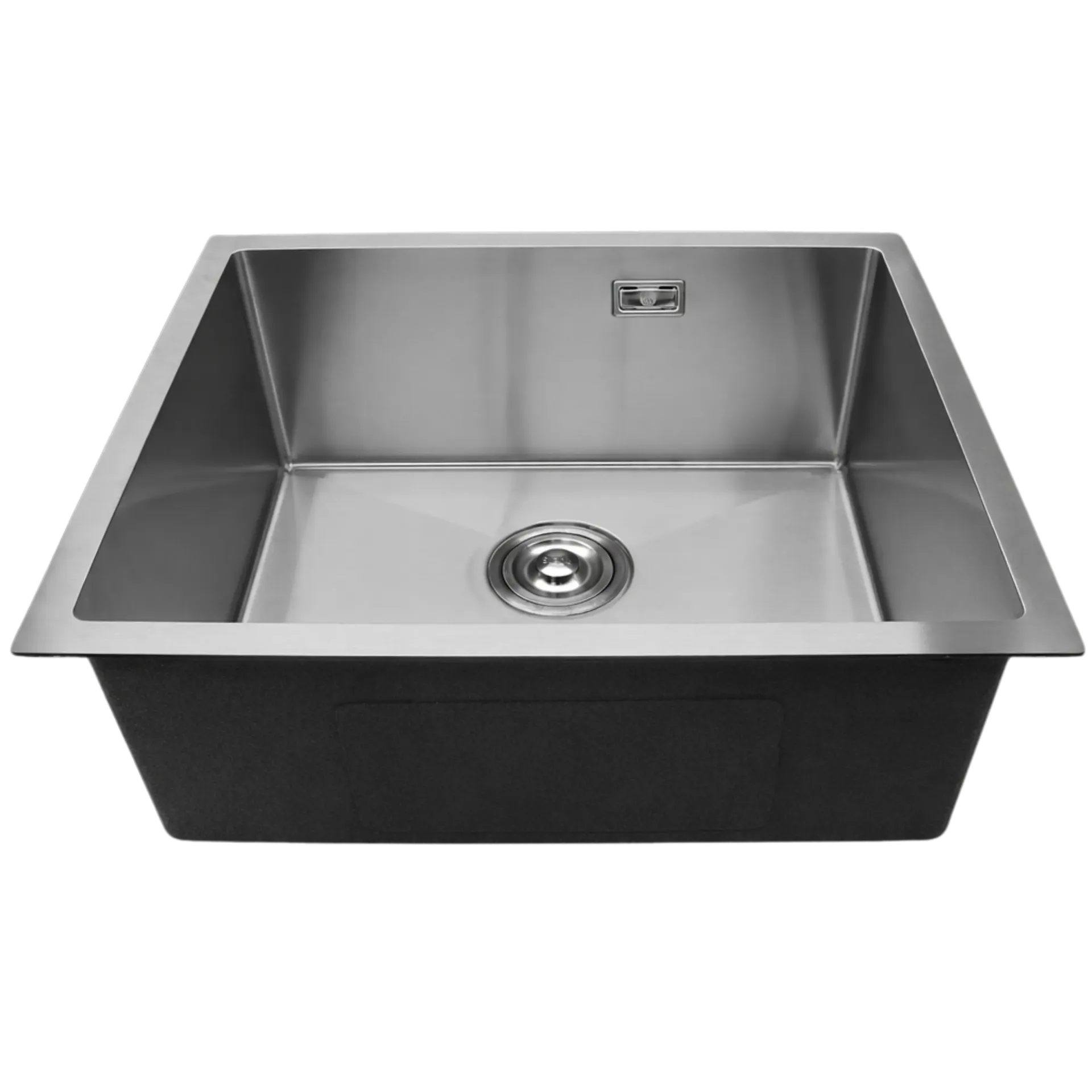 [MET-902] FREGADERO DE UNA TINA 55CM SATINADO MA