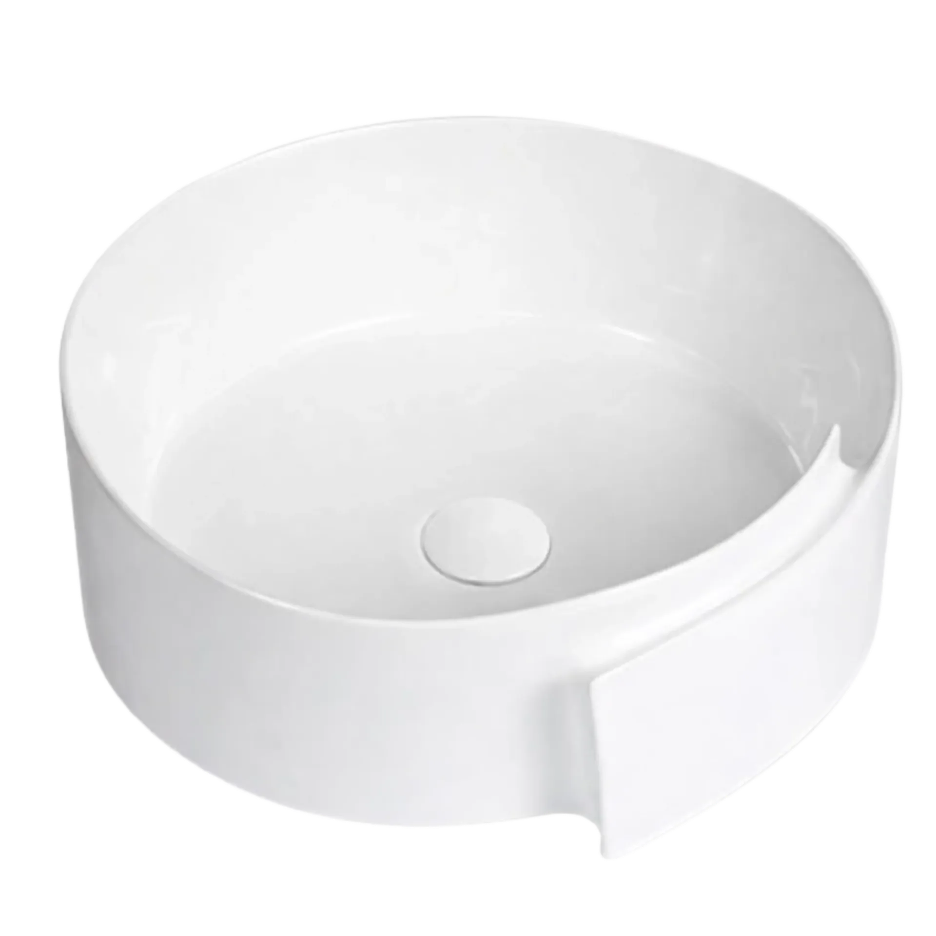 LAVAMANOS REDONDO 43CM BLANCO UNIQUE