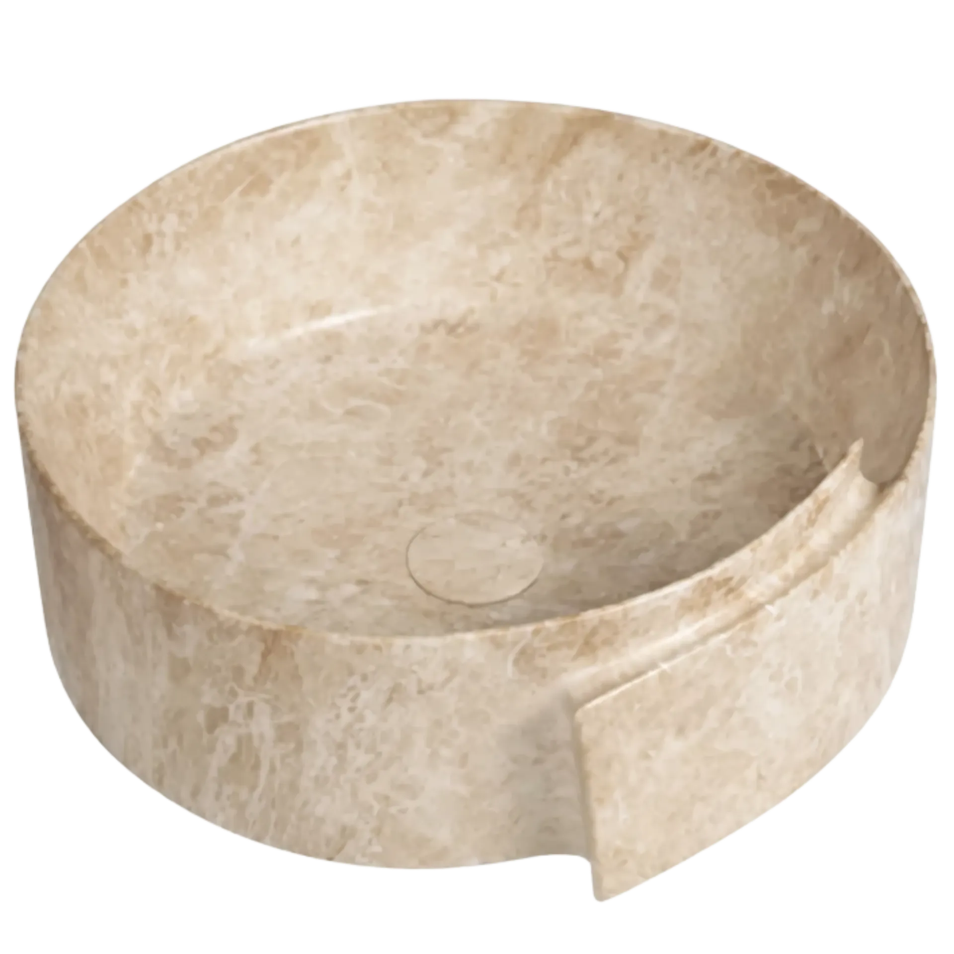 LAVAMANOS REDONDO 43CM MARMOL UNIQUE