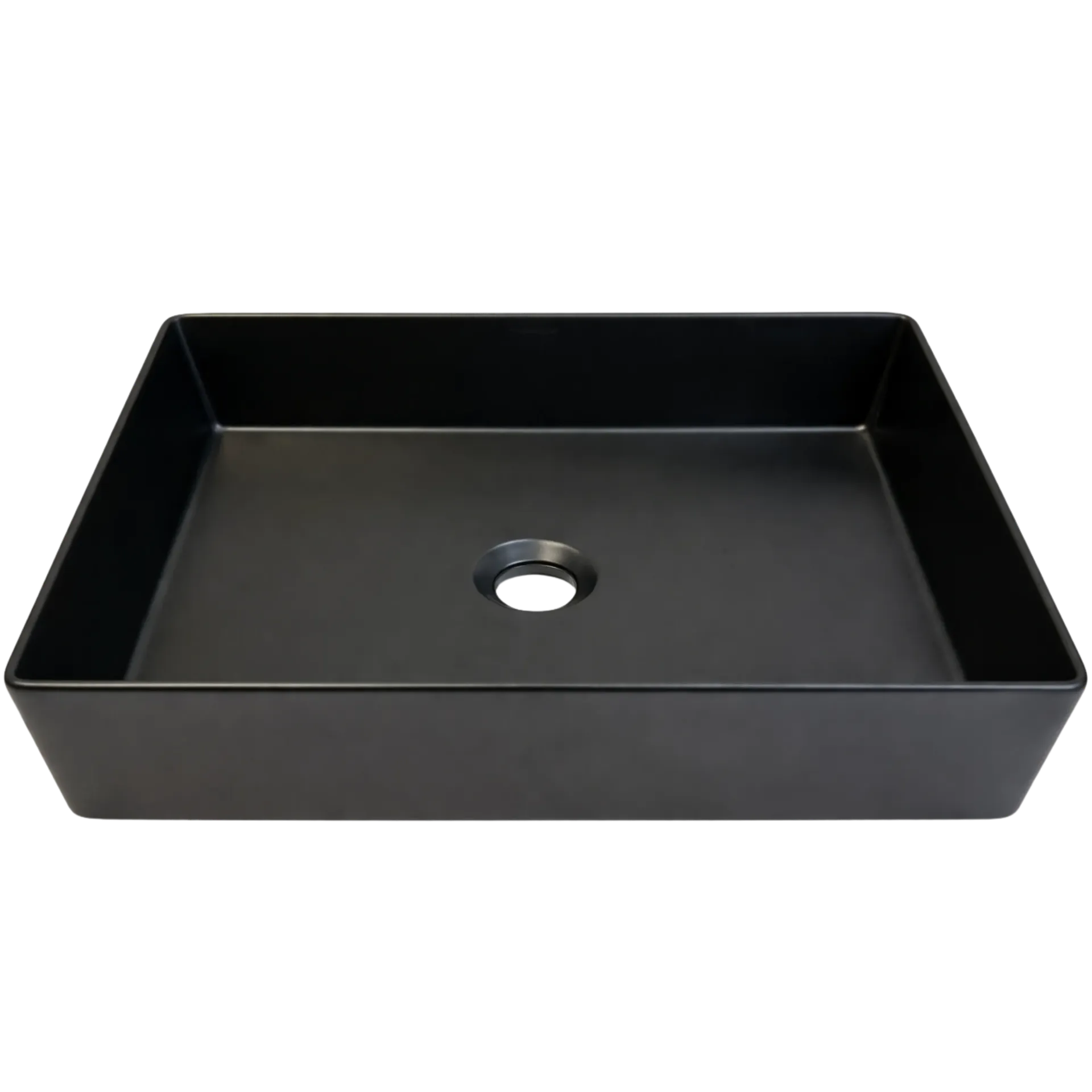 LAVAMANOS RECTANGULAR 47.5CM NEGRO MATE UNIQUE