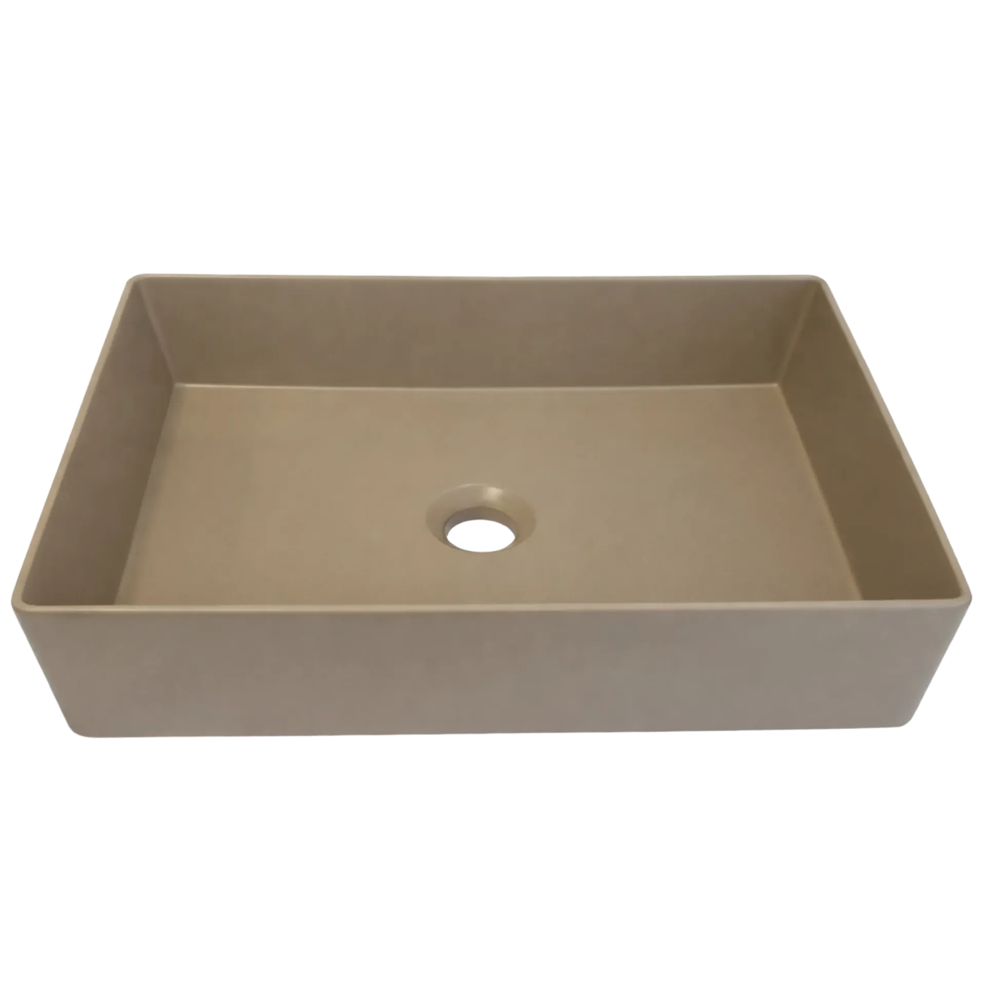 LAVAMANOS RECTANGULAR 47.5CM KHAKI UNIQUE