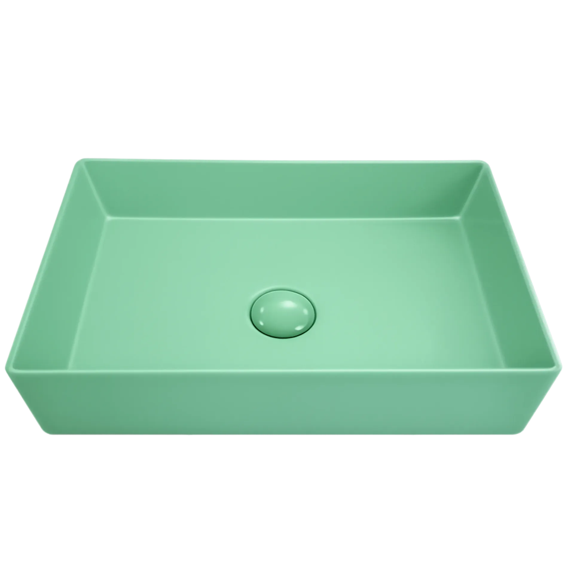 LAVAMANOS RECTANGULAR 47.5CM VERDE UNIQUE