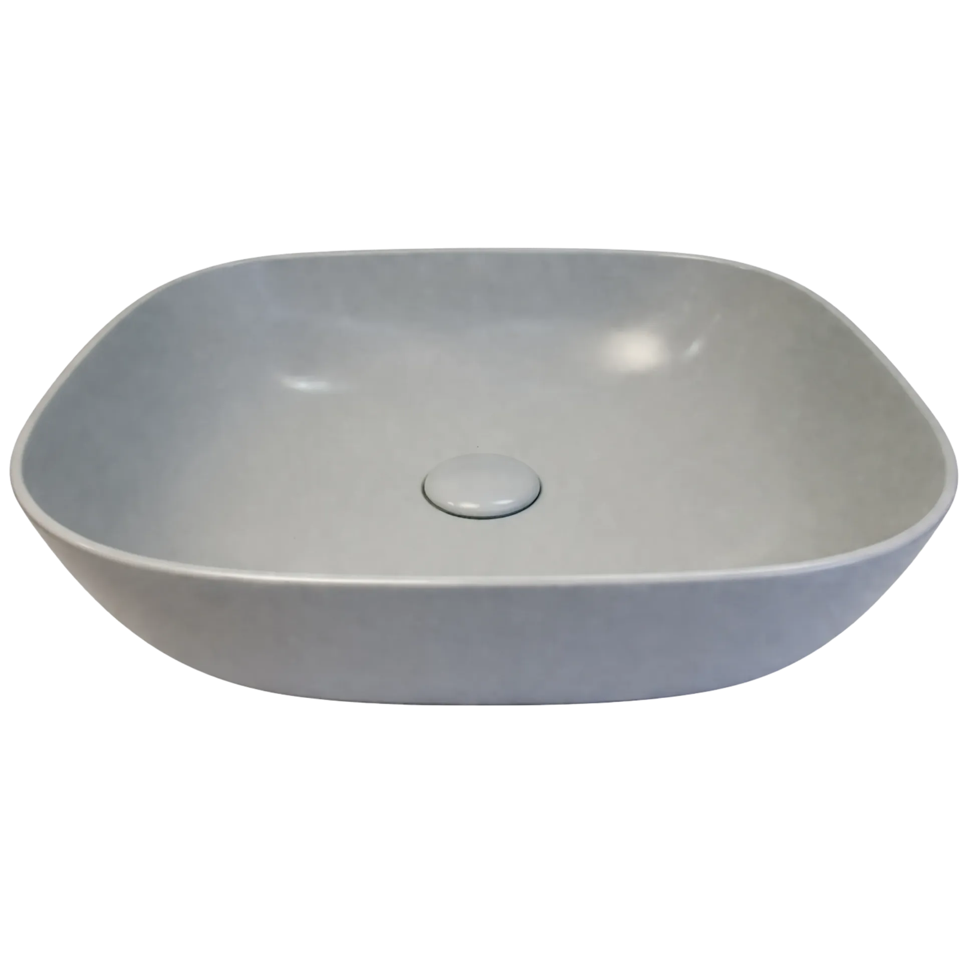 LAVAMANOS RECTANGULAR 49CM GRIS UNIQUE