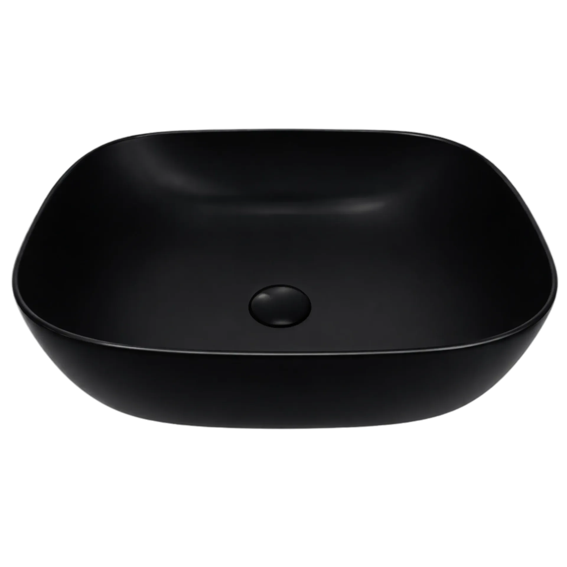 LAVAMANOS RECTANGULAR 49CM NEGRO MATE UNIQUE