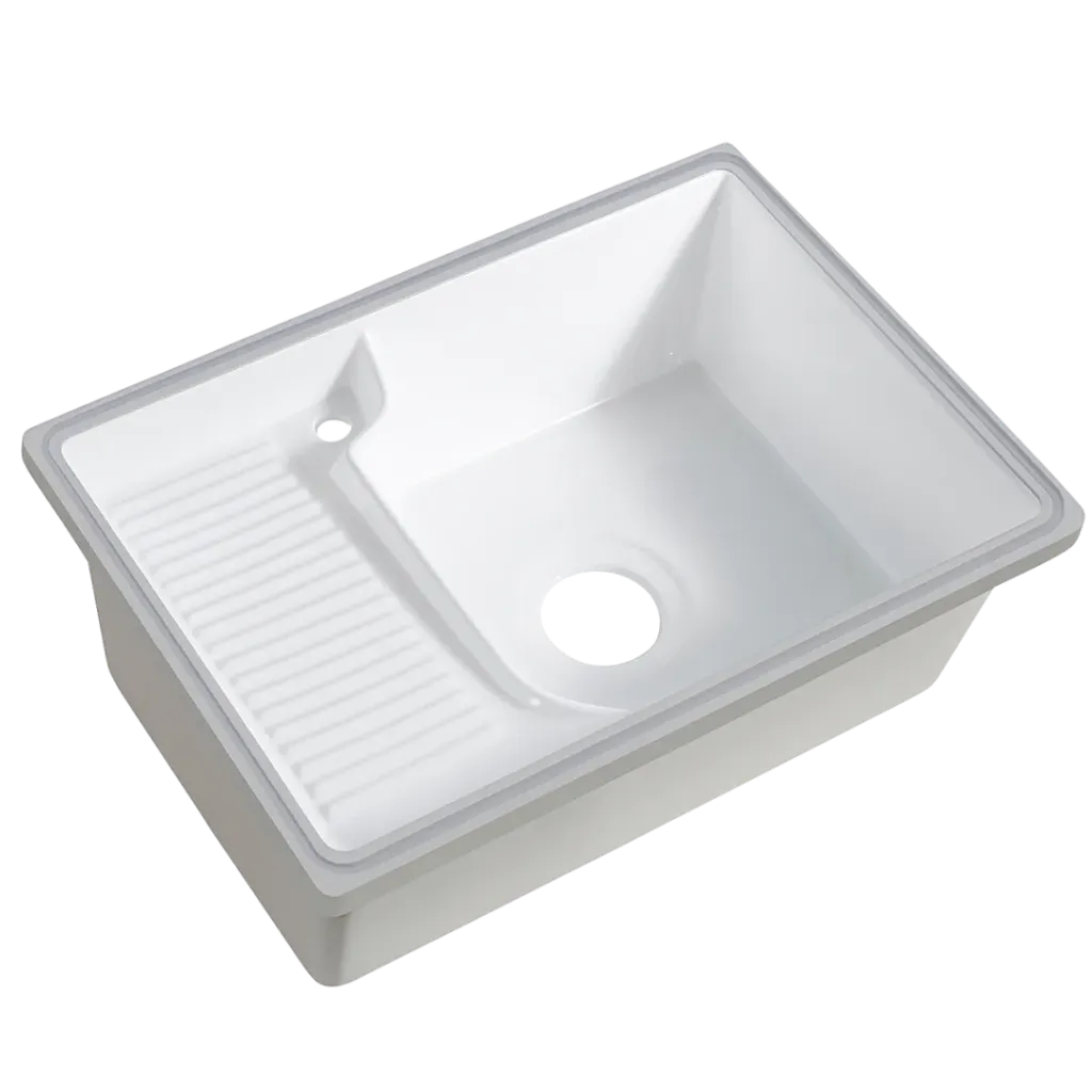 BATEA 64X42X18CM BLANCO UNIQUE