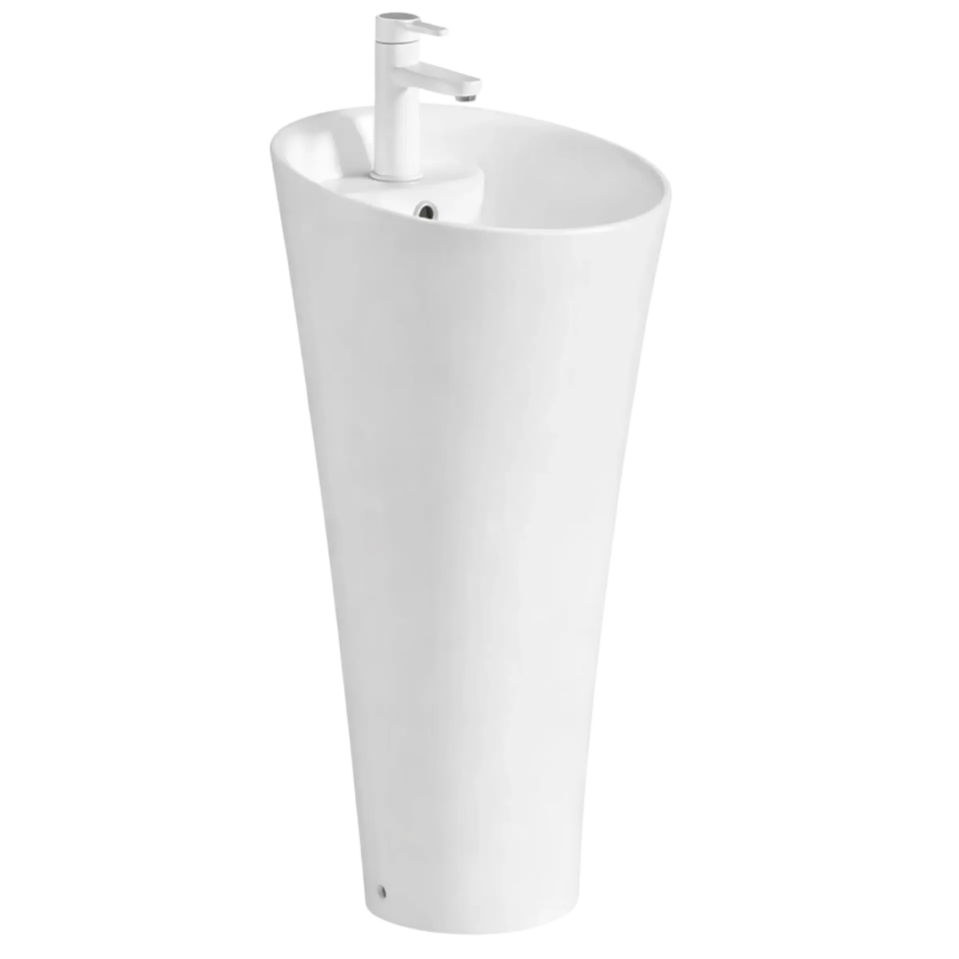 LAVAMANOS DE PISO 42.5CM BLANCO UNIQUE