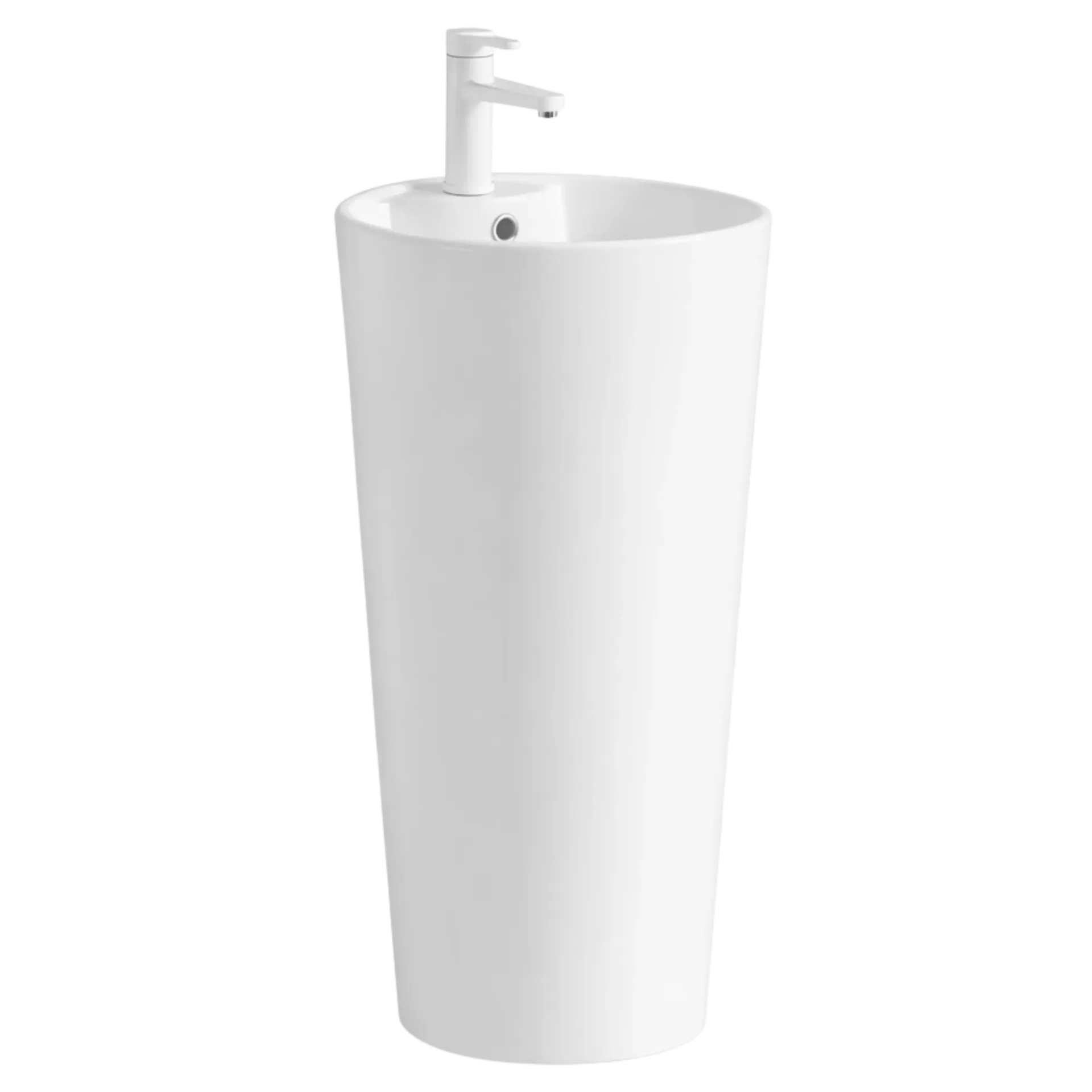 [LAV-1502] LAVAMANOS DE PISO 40CM BLANCO UNIQUE