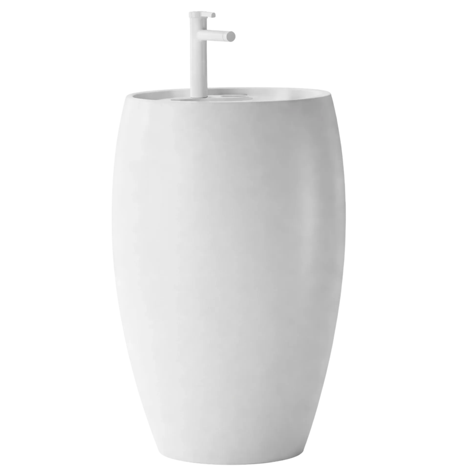 LAVAMANOS DE PISO 59CM BLANCO UNIQUE