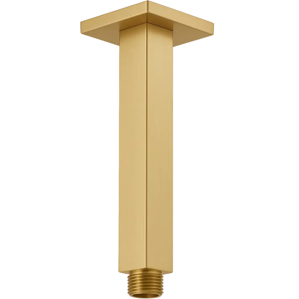 BRAZO DE DUCHA DE TECHO ATENAS DORADO MATE EUROPA