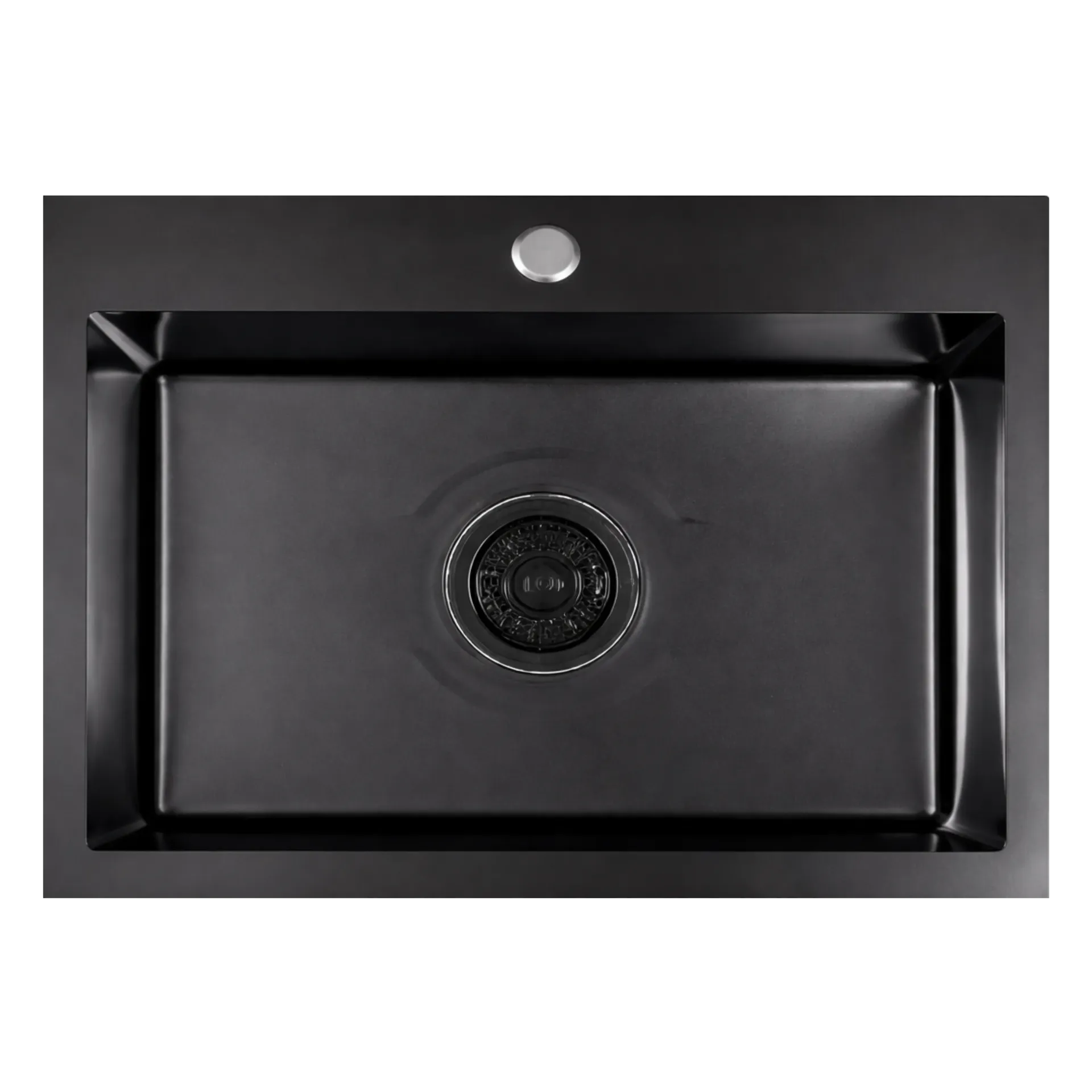 [FRE-1021] FREGADERO DE UNA TINA 50CM NEGRO MATE UNIQUE