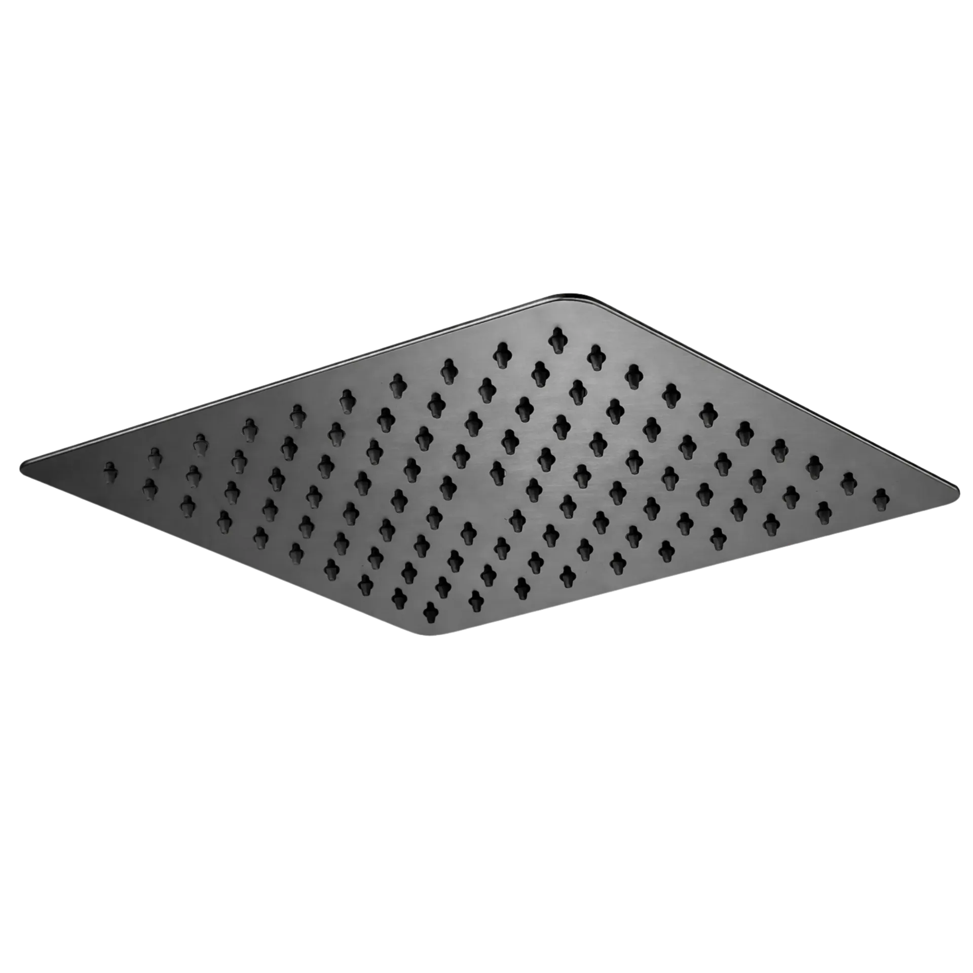 DUCHA REGADERA SANTORINI 40CM GUN METAL EUROPA