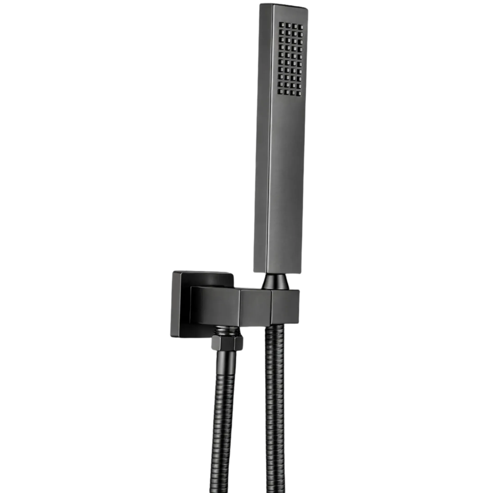 DUCHA DE MANO VALENCIA GUN METAL EUROPA