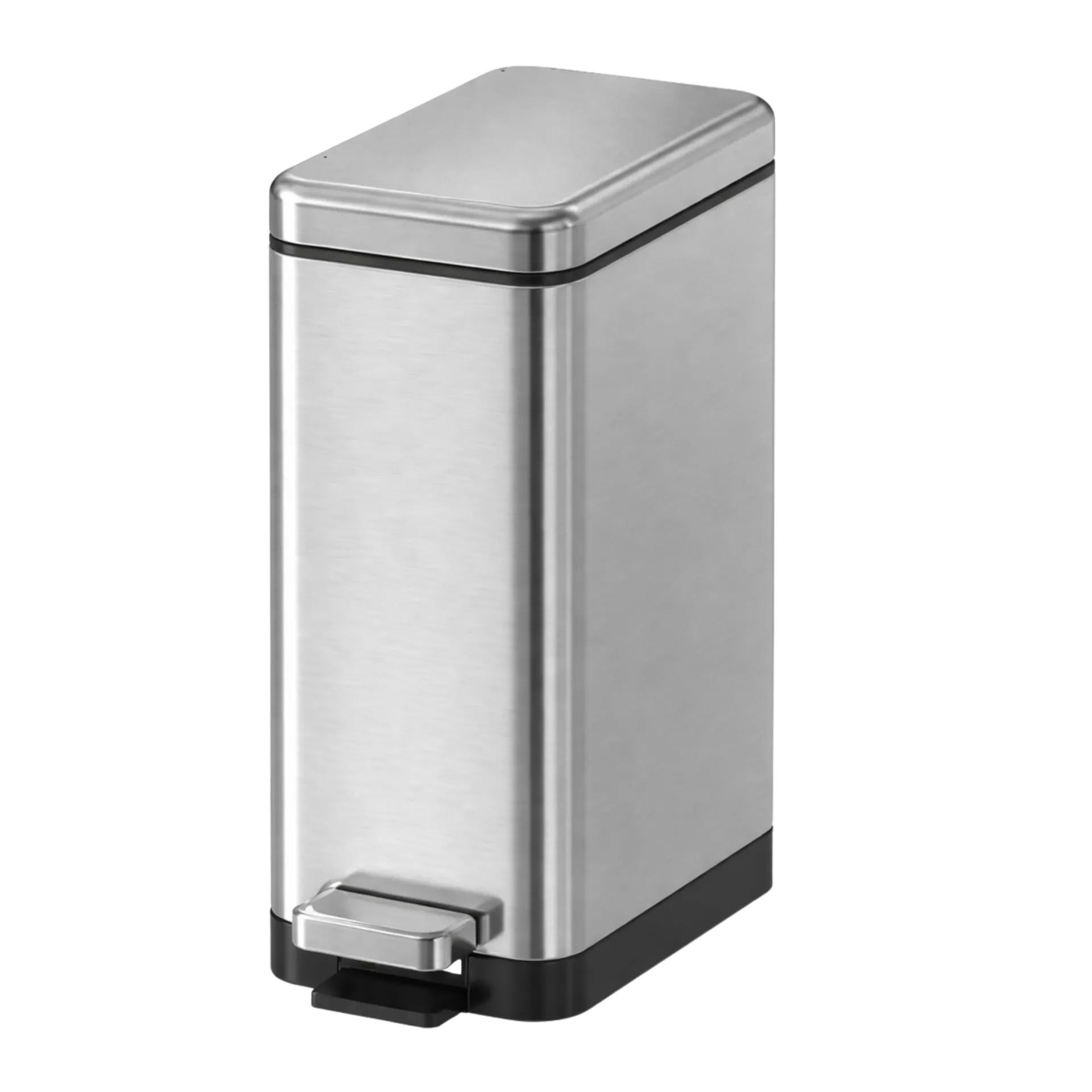 PAPELERA RECTANGULAR 15L SATINADO TRR