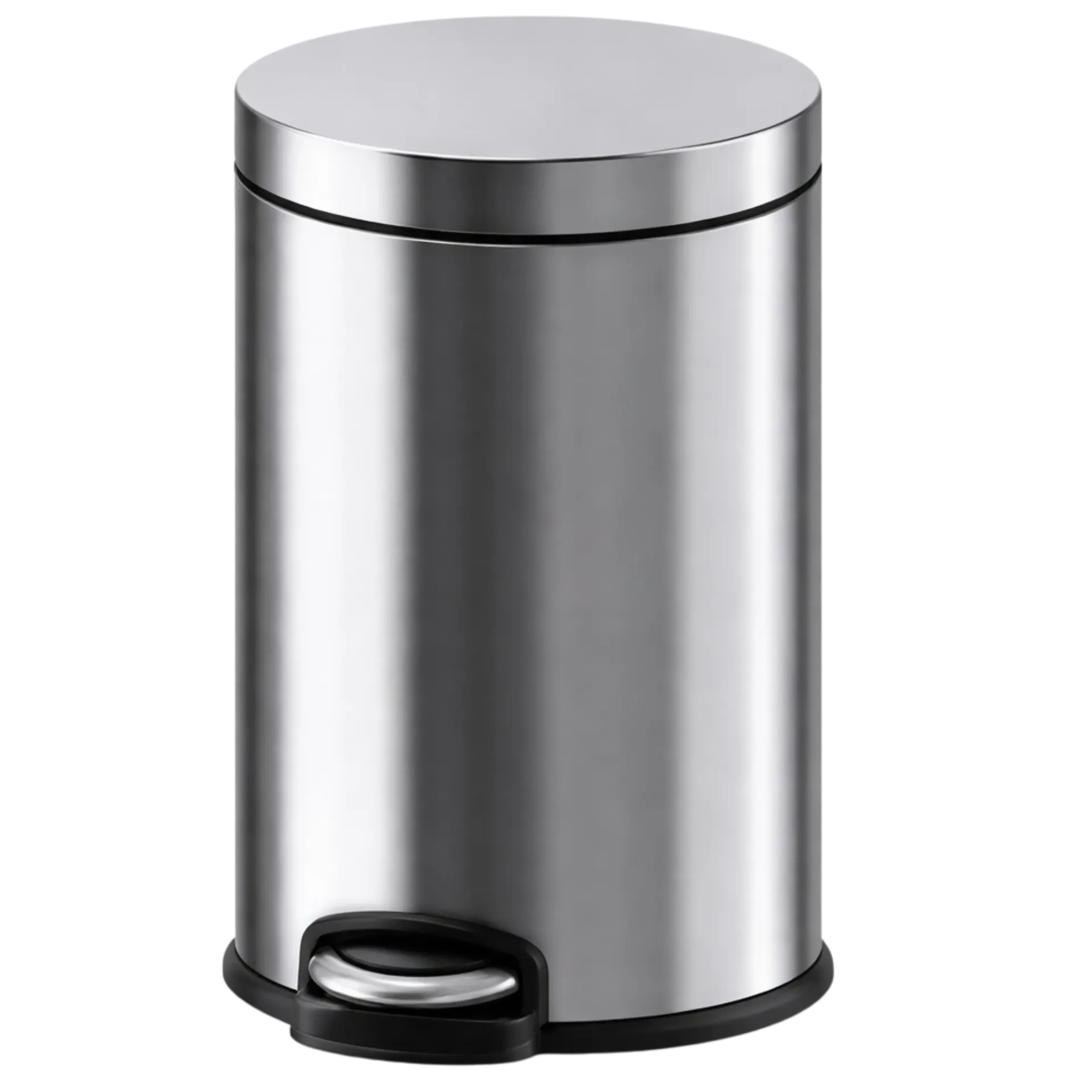 PAPELERA CILINDRICA 5L SATINADO TRR