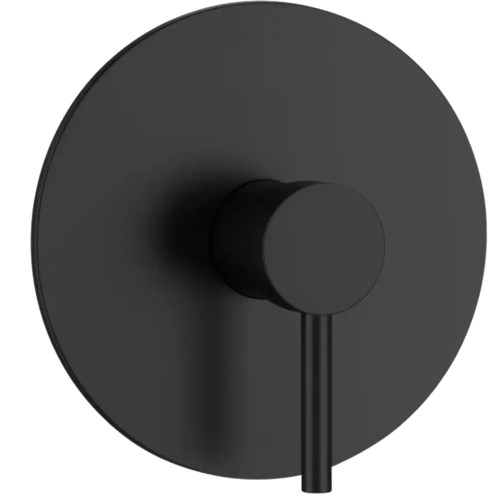 MONOMANDO DE DUCHA TOLEDO NEGRO MATE EUROPA