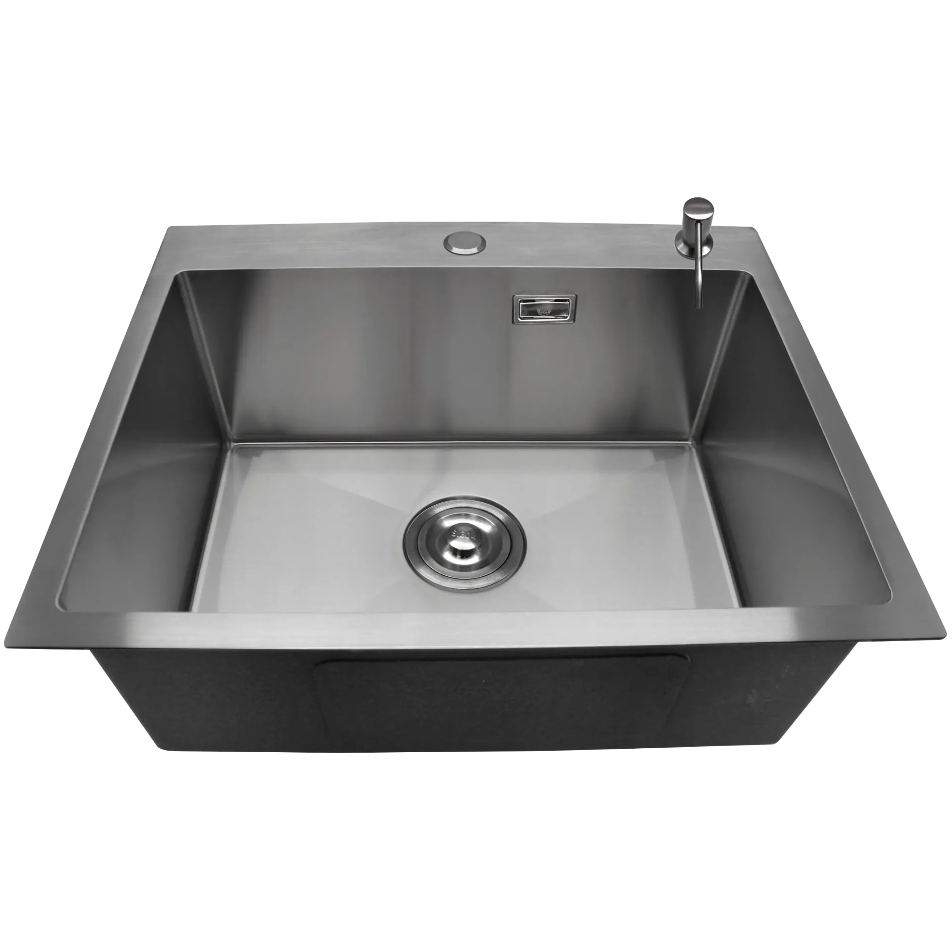 FREGADERO DE UNA TINA 55CM SATINADO MA