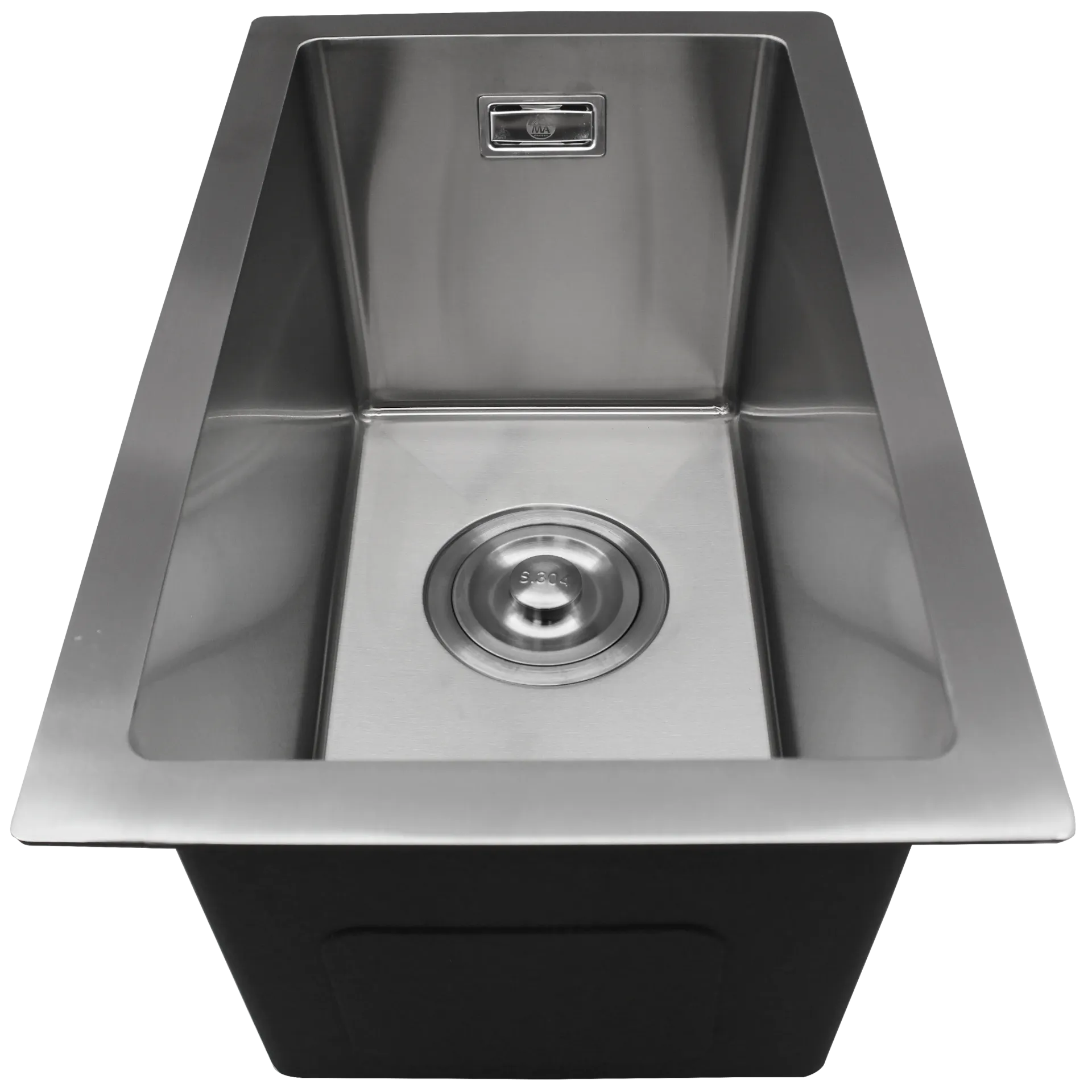 FREGADERO DE UNA TINA 26CM SATINADO MA