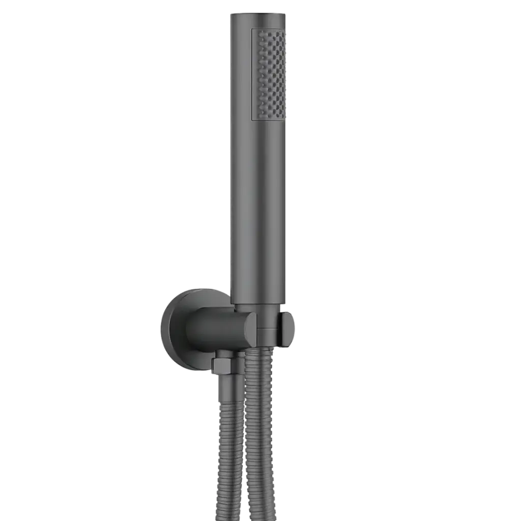 [TELE-013] DUCHA DE MANO TOLEDO GUN METAL EUROPA