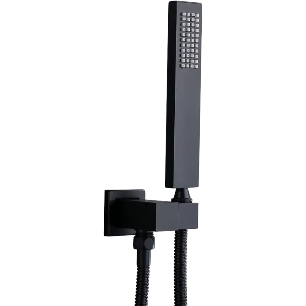 DUCHA DE MANO VALENCIA NEGRO MATE EUROPA