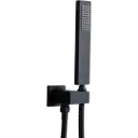 DUCHA DE MANO VALENCIA NEGRO MATE EUROPA