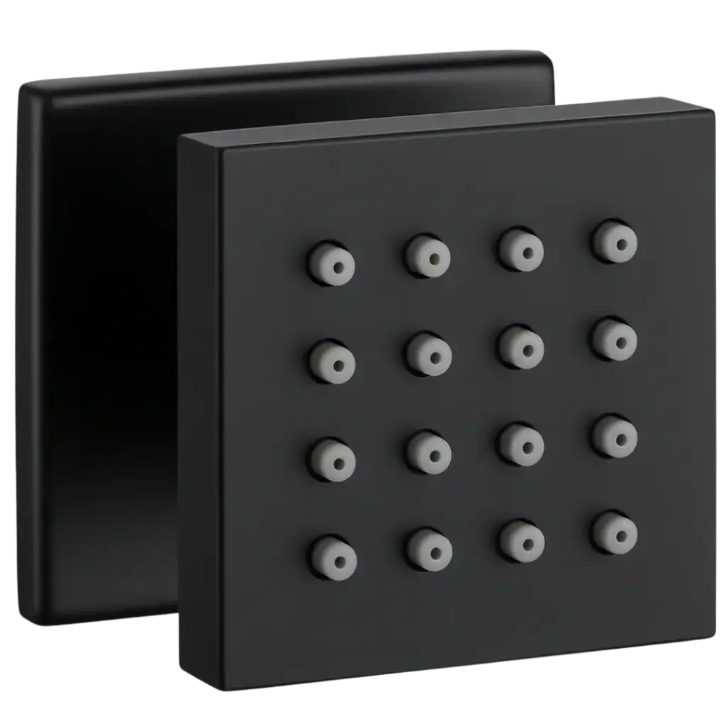 [JET-002] JET DE DUCHA NEGRO MATE EUROPA