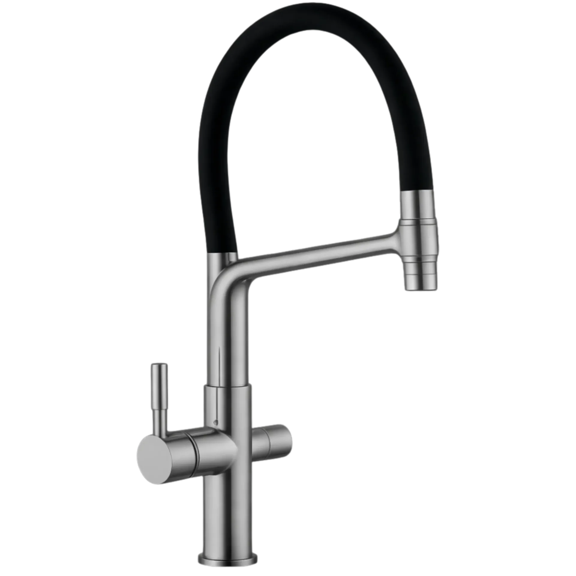 GRIFERIA DE FREGADERO CON SALIDA FILTRO VENUS SATINADO RIVER