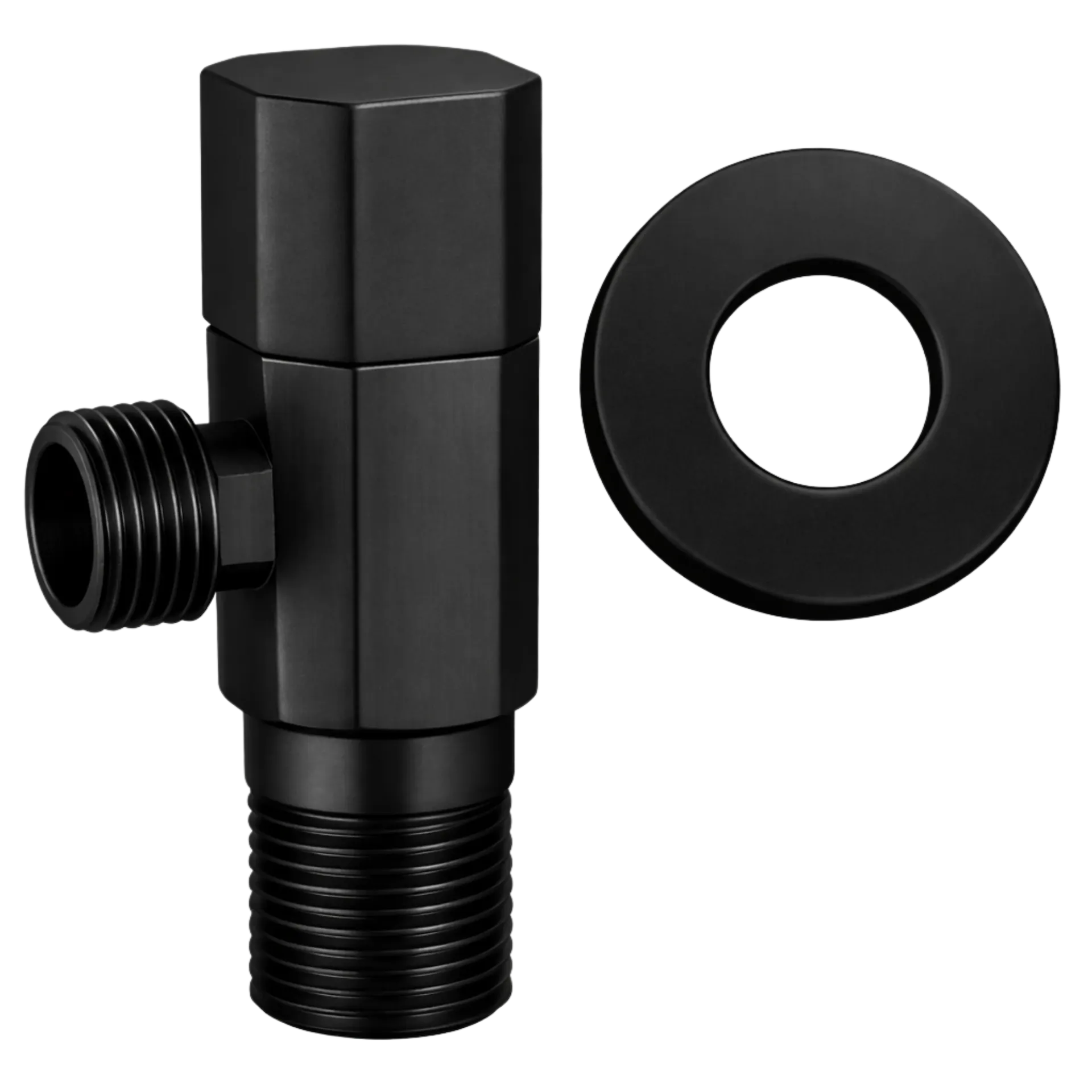 LLAVE DE ARRESTO DE LUJO NEGRO MATE RIVER