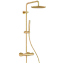 COLUMNA DE DUCHA TERMOSTATICA DORADO MATE EUROPA