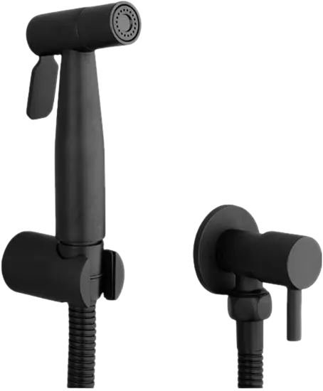 DUCHA DE MANO TOLEDO NEGRO MATE EUROPA