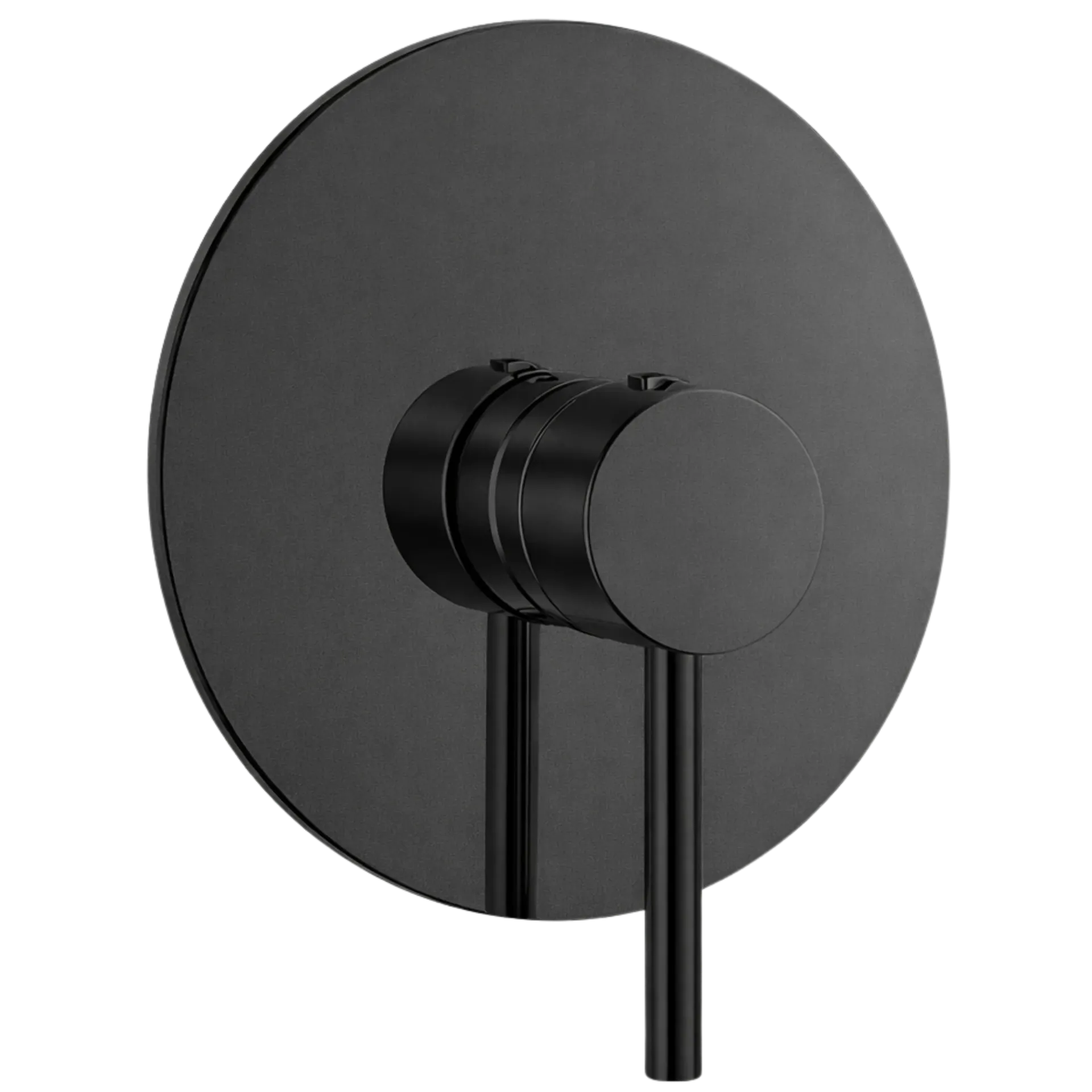 MONOMANDO DE DUCHA RONDA NEGRO MATE RIVER