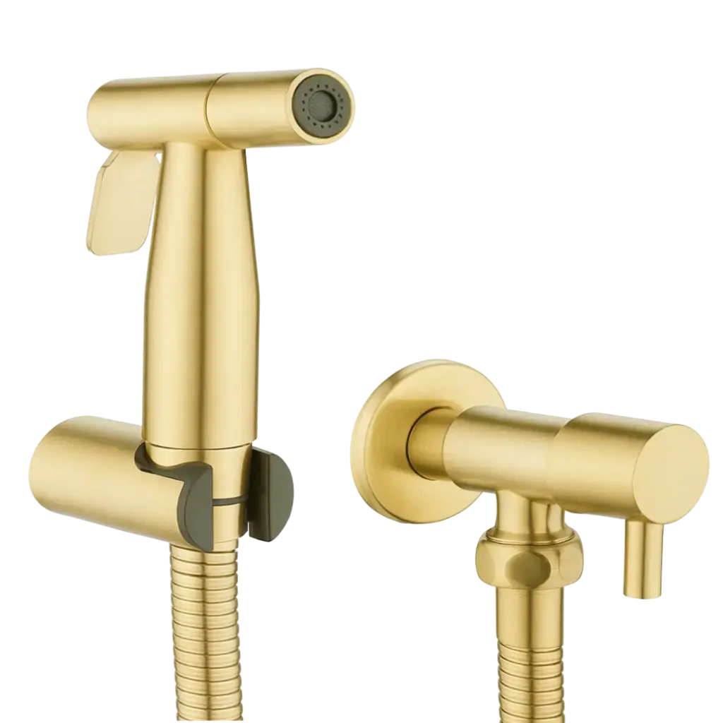 DUCHA DE MANO TOLEDO DORADO MATE EUROPA