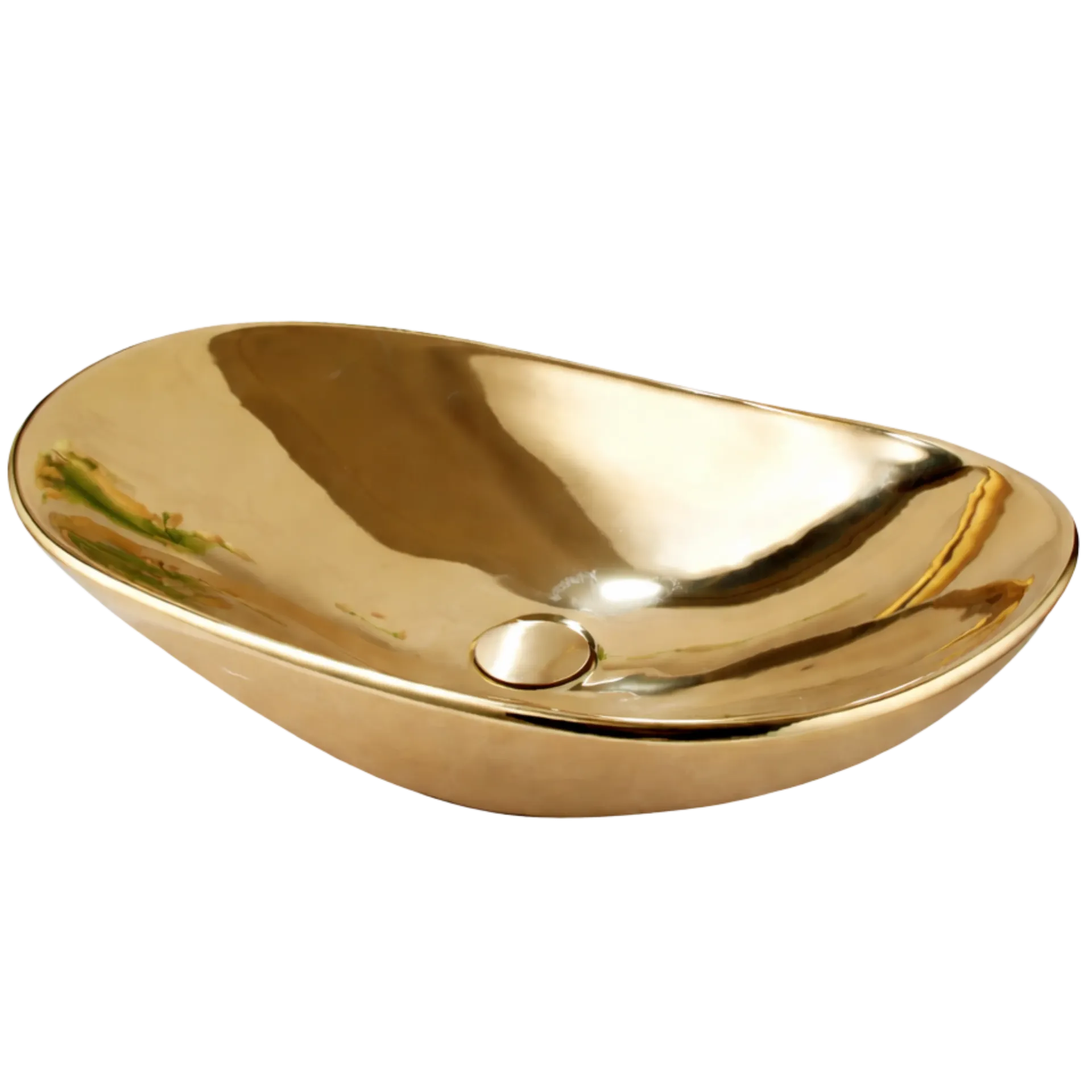 LAVAMANOS TAJ MAHAL DORADO BRILLANTE ID