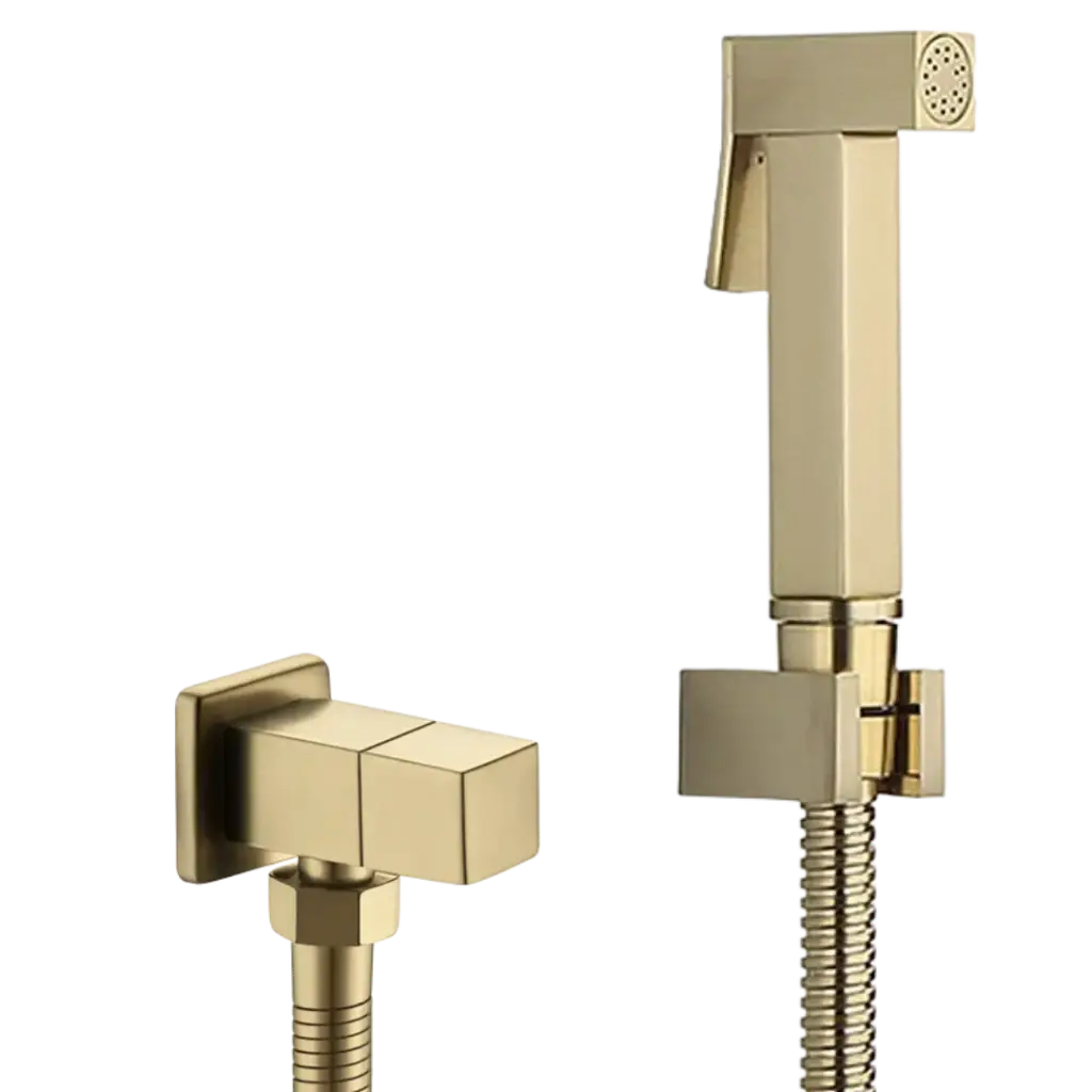 DUCHA DE MANO VALENCIA DORADO MATE EUROPA