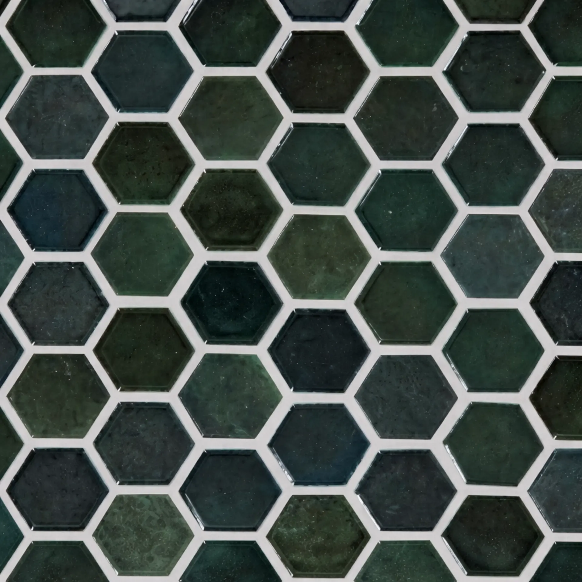 MALLA CERAMICA HEXAGONO SELVA MIX 25.5X30.5CM AD