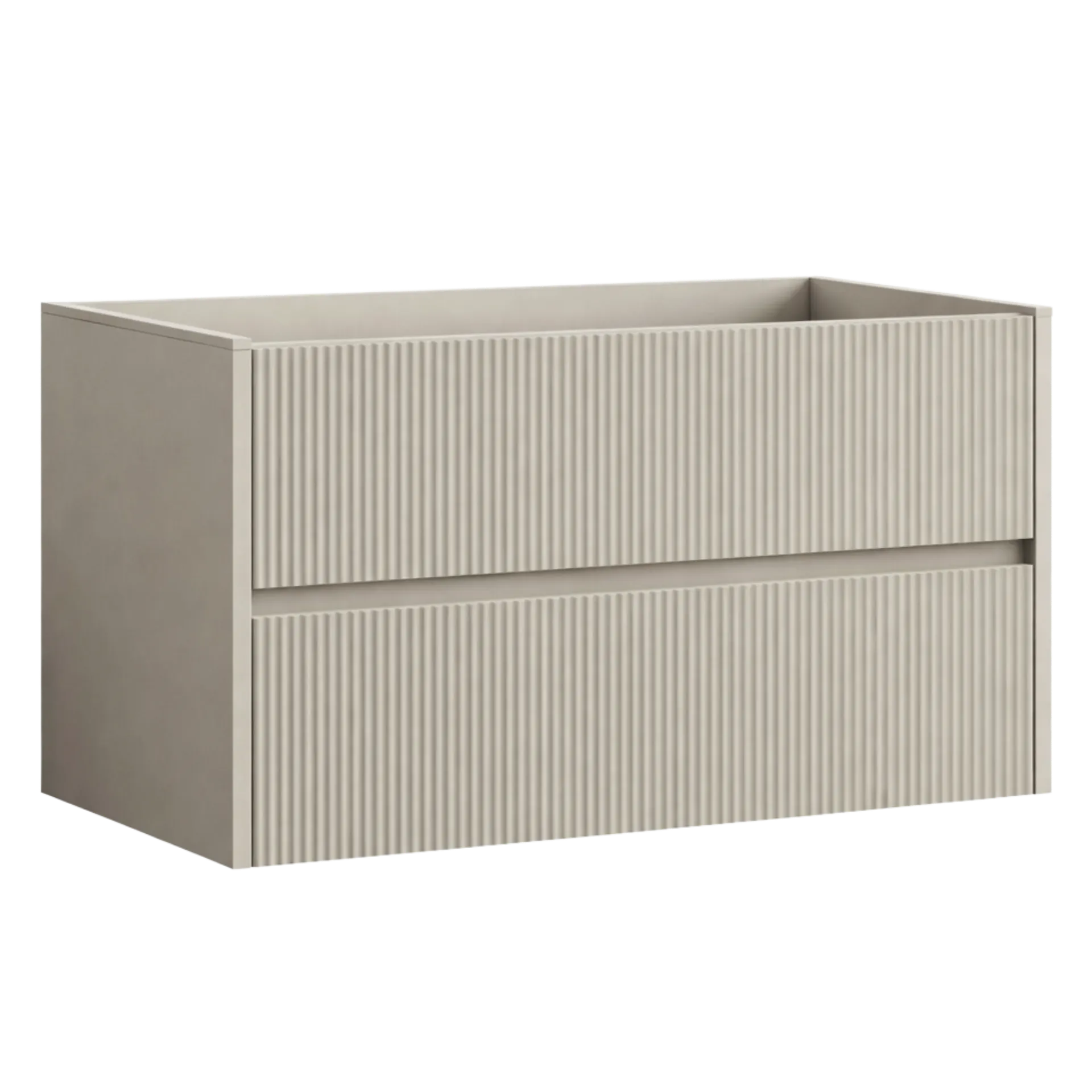 [MUSO-012] MUEBLE DE BAÑO 79CM GREIGE MATE SIN LAVAMANOS EUROPA