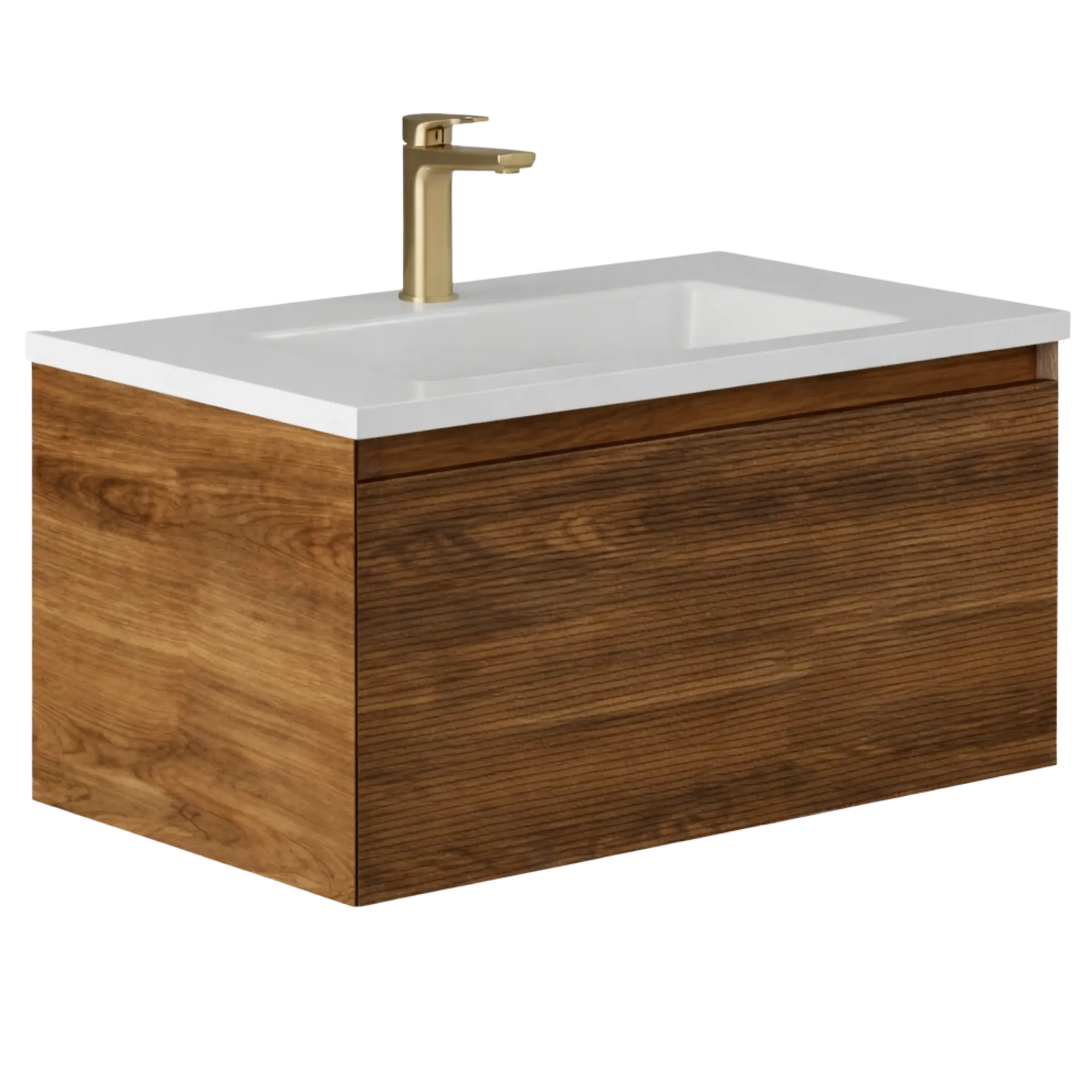 MUEBLE DE BAÑO 80CM OAK DARK EUROPA