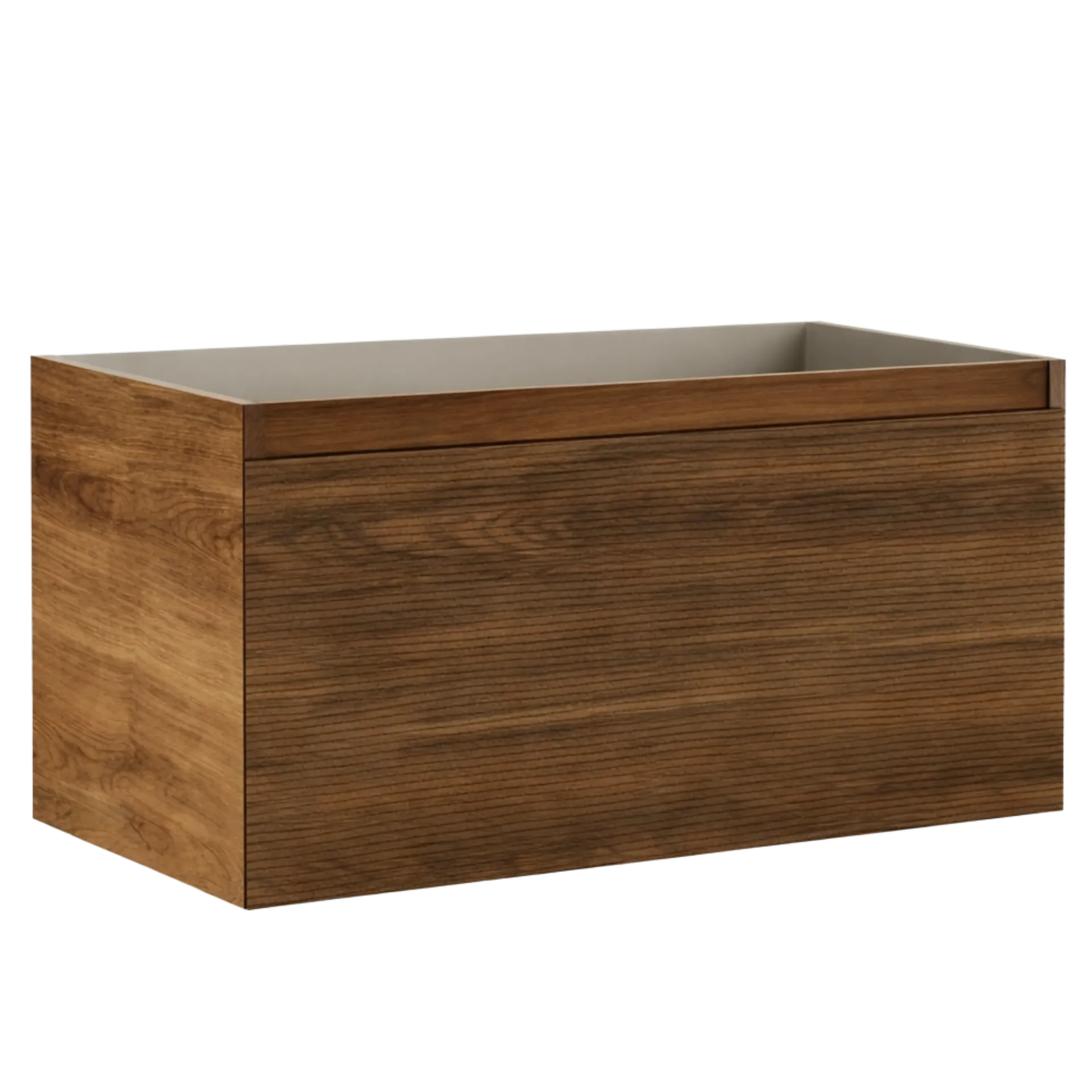 [MUSO-007] MUEBLE DE BAÑO 80CM OAK DARK SIN LAVAMANOS EUROPA