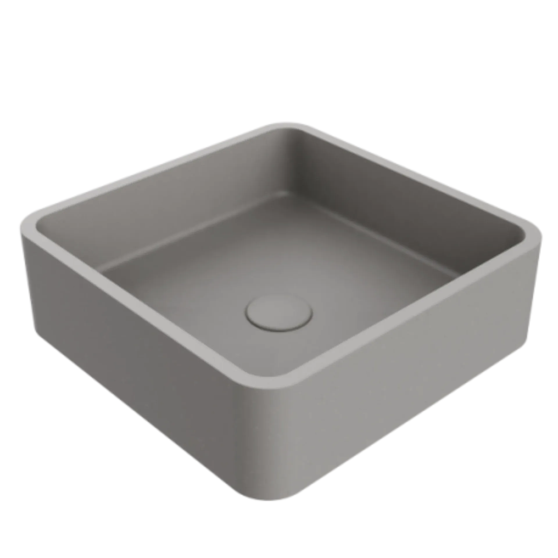 [NVLAV7821] LAVAMANOS ESSENZA SQUARE 39CM GREY NOVA