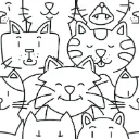 CERAMICA OH MY CAT! 25X25CM CODICER