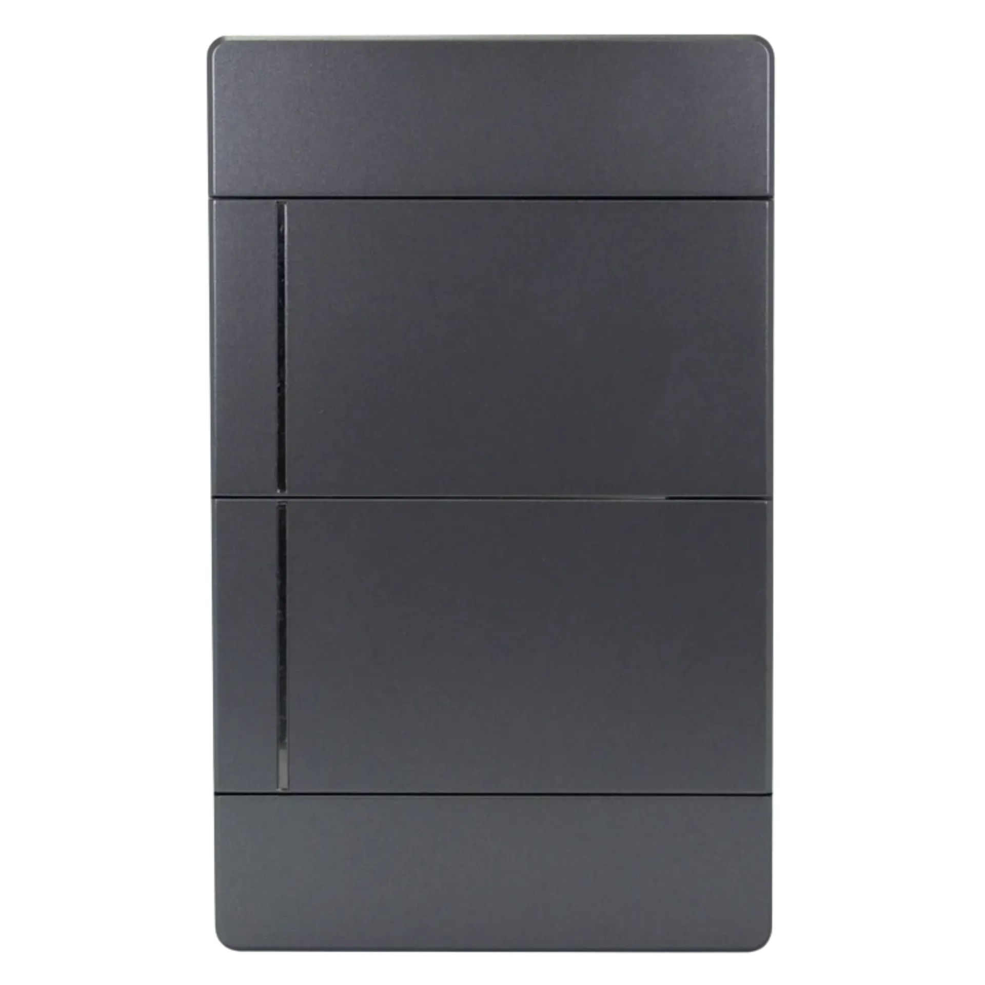 INTERRUPTOR DOBLE DE DOS VIAS GRIS OSCURO SP