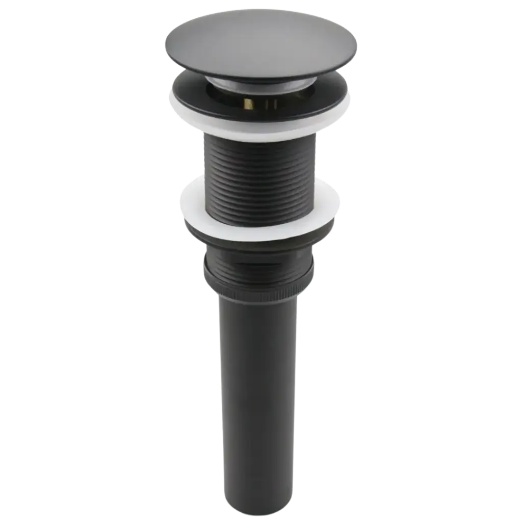 [DESLAV-004] DESAGUE DE LAVAMANOS MARSELLA S/R NEGRO MATE EUROPA