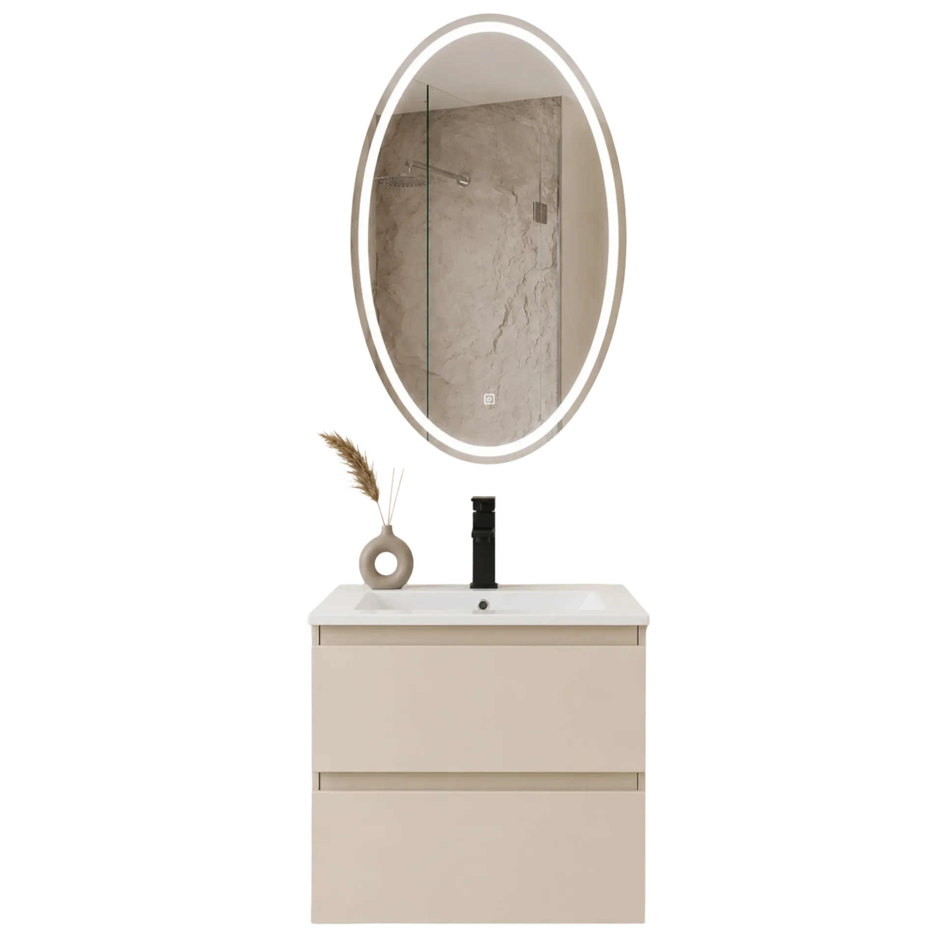 MUEBLE DE BAÑO LANTA 50CM CREMA THAI
