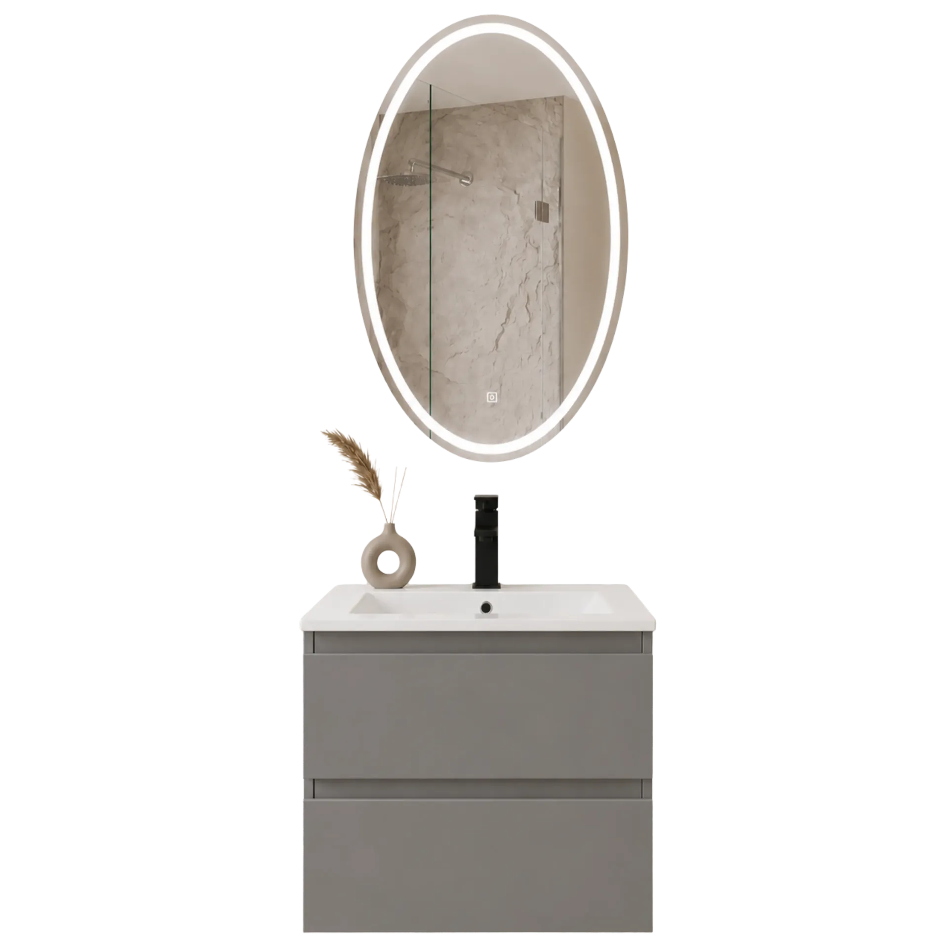 [LANTAG] MUEBLE DE BAÑO LANTA 50CM GRIS THAI