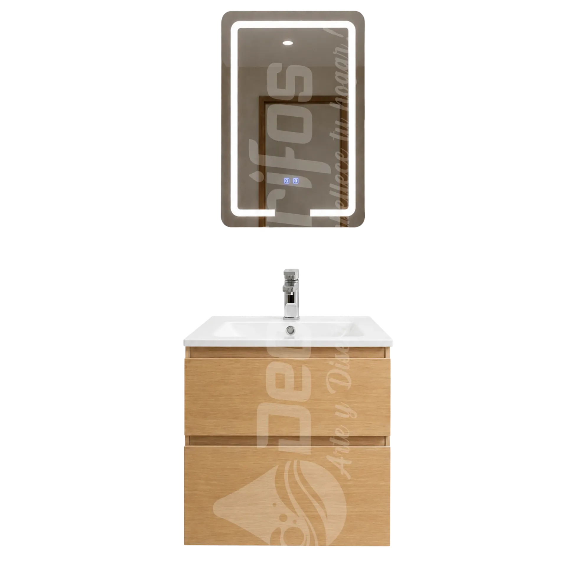 [PHUKETH] MUEBLE DE BAÑO PHUKET 60X39CM HAYA THAI