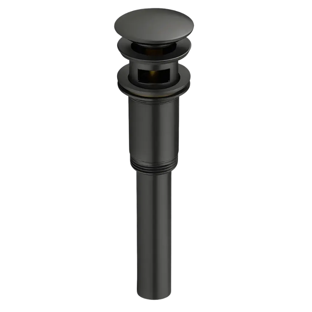 [DESLAV-012] DESAGUE DE LAVAMANOS MARSELLA 2 EN 1 NEGRO MATE EUROPA